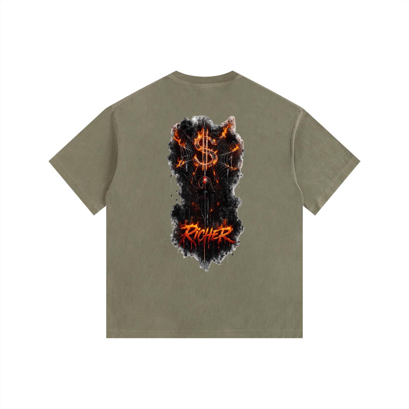 Vintage Washed Oversized Cotton T-Shirt