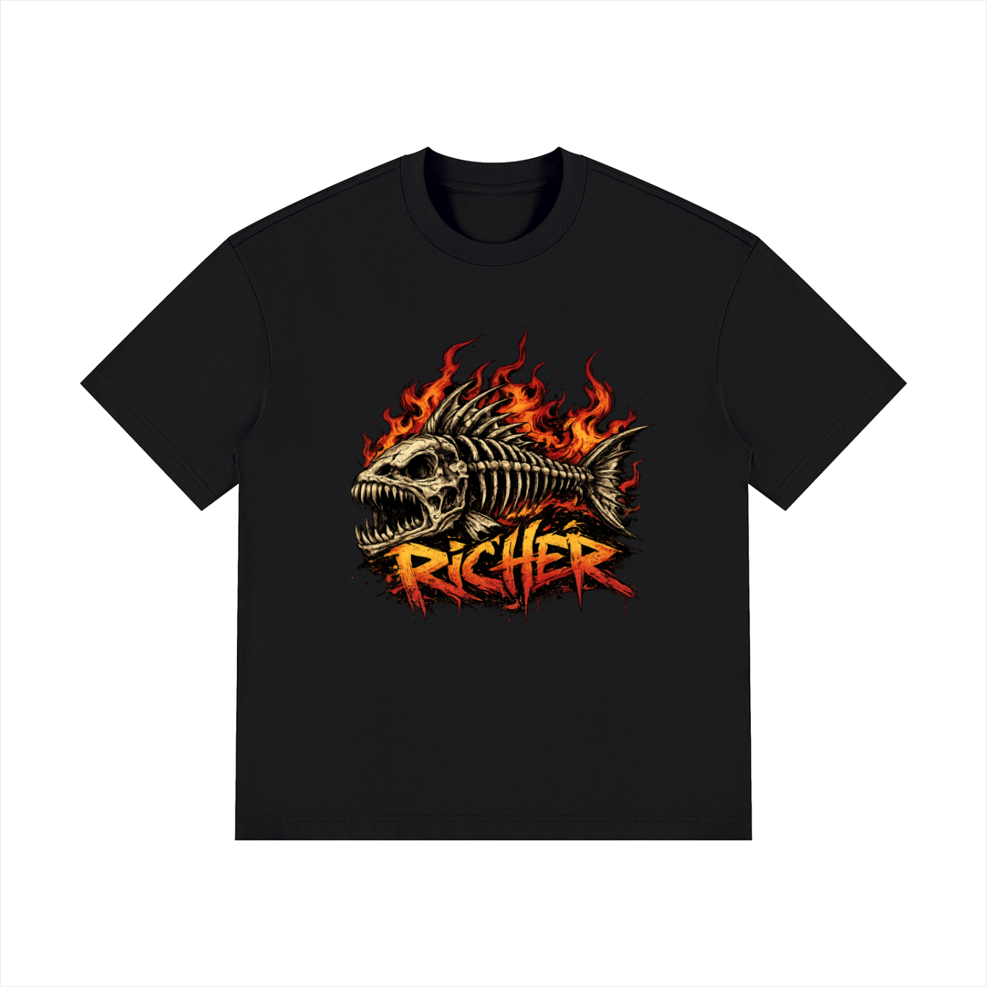 Unisex Drop Shoulder Cotton T-Shirt