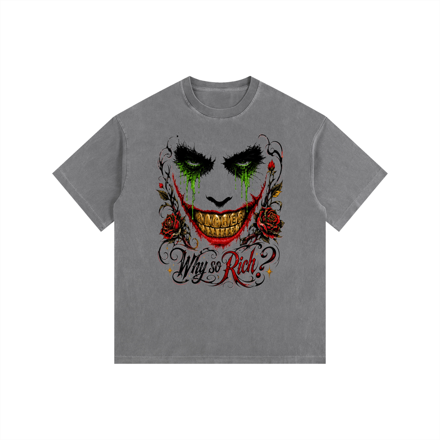 Vintage Washed Oversized Cotton T-Shirt