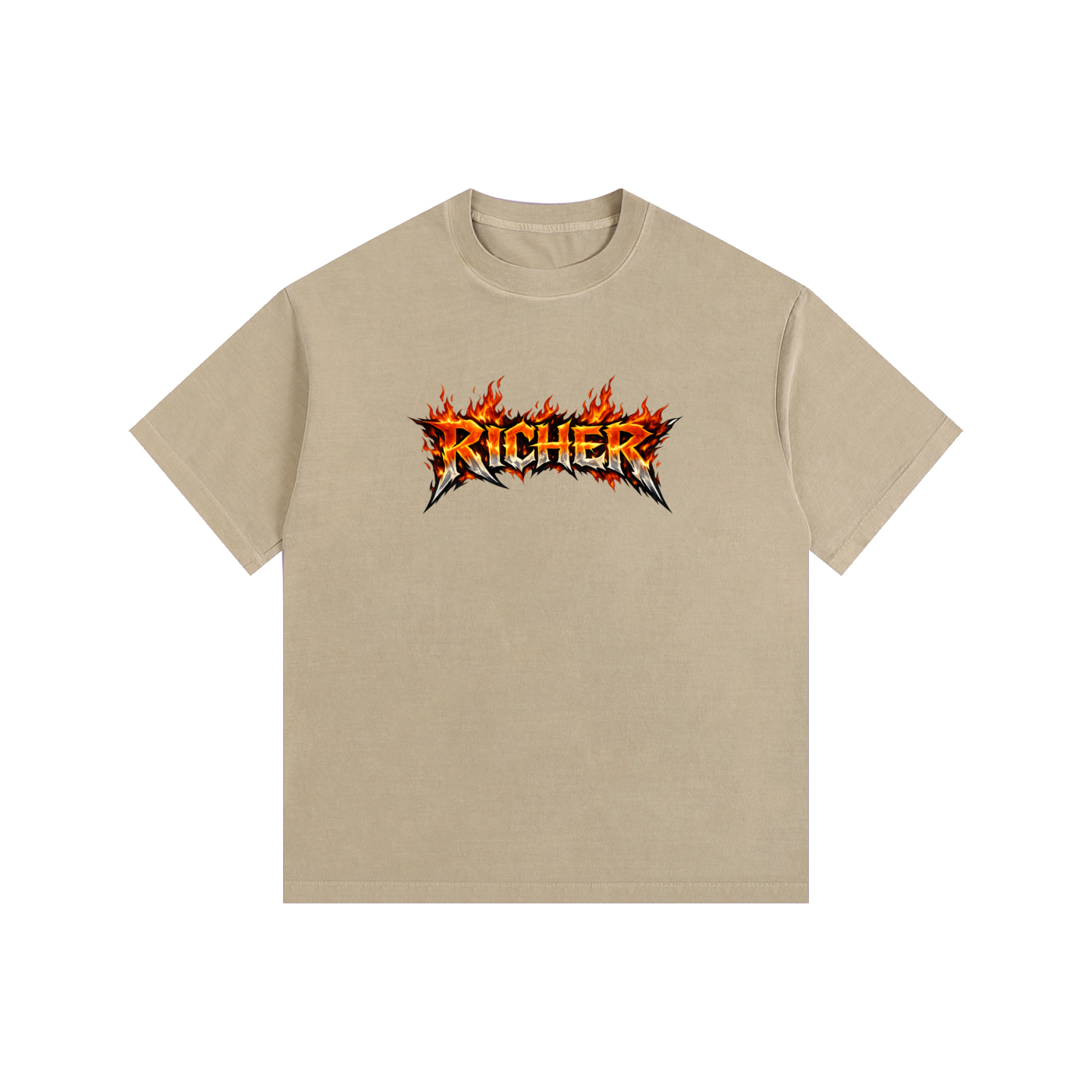 Vintage Washed Oversized Cotton T-Shirt
