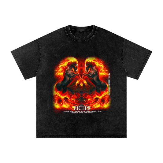 Fiery Rodeo Oversize T-Shirt