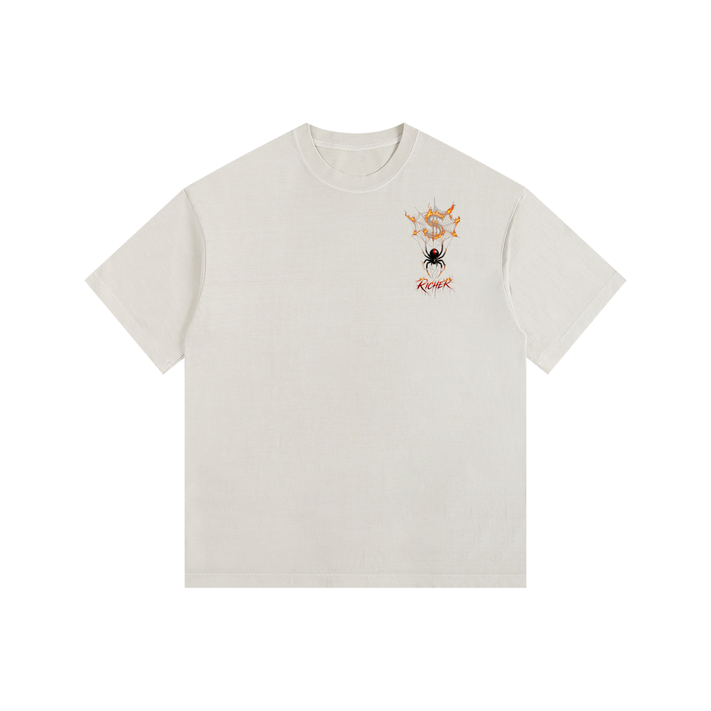 Vintage Washed Oversized Cotton T-Shirt
