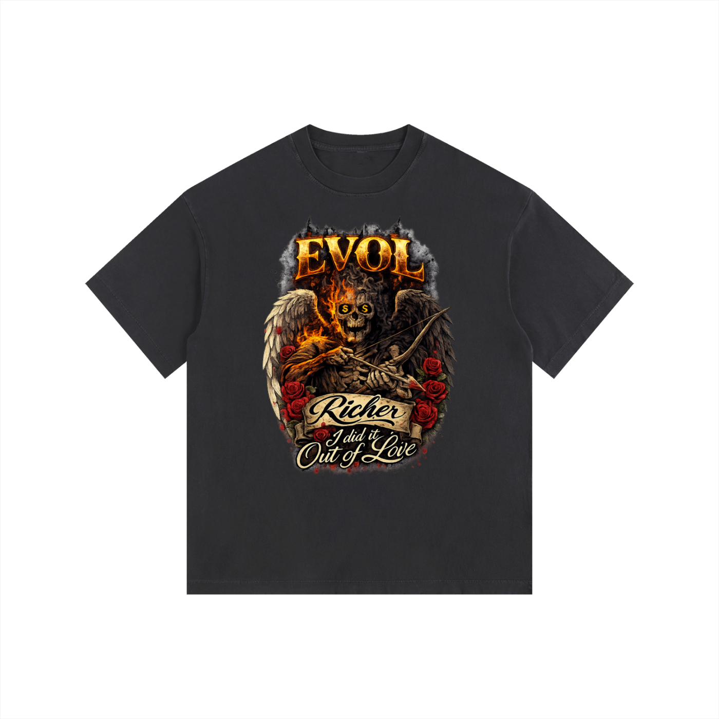 Vintage Washed Oversized Cotton T-Shirt