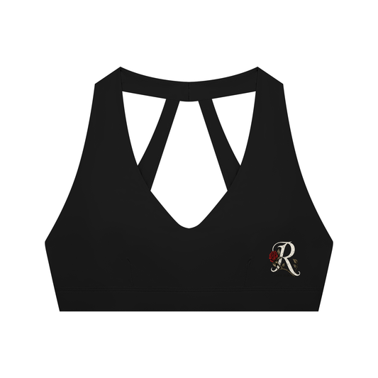 Women's Halter Cropped Sports Bra