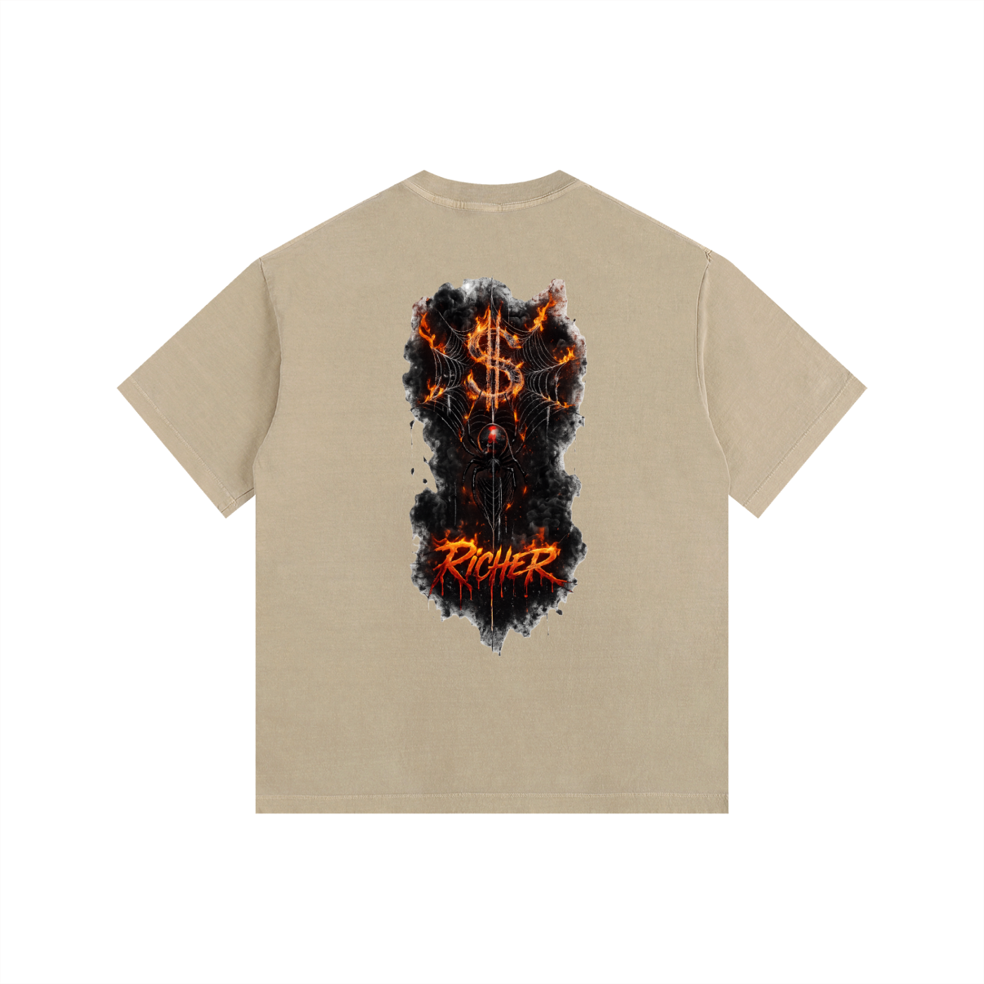 Vintage Washed Oversized Cotton T-Shirt