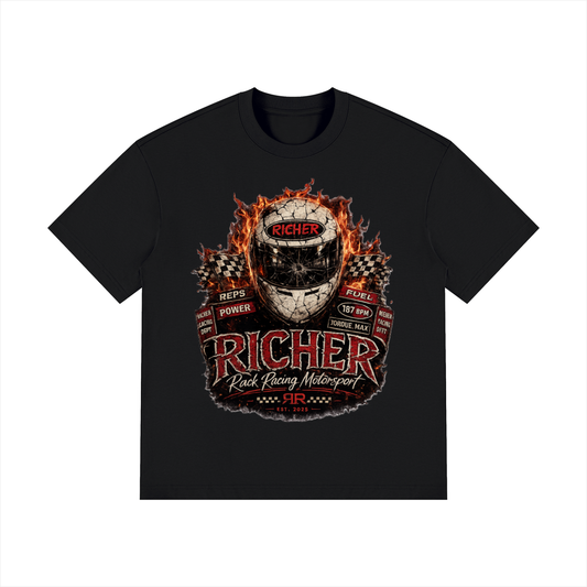 Unisex Drop Shoulder Cotton T-Shirt