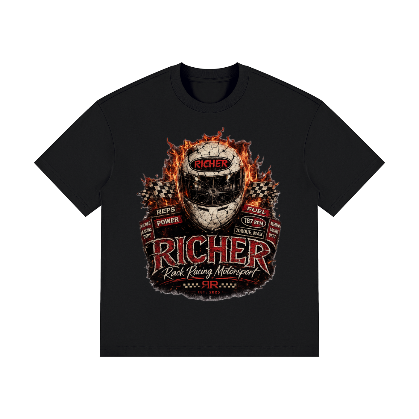 Unisex Drop Shoulder Cotton T-Shirt