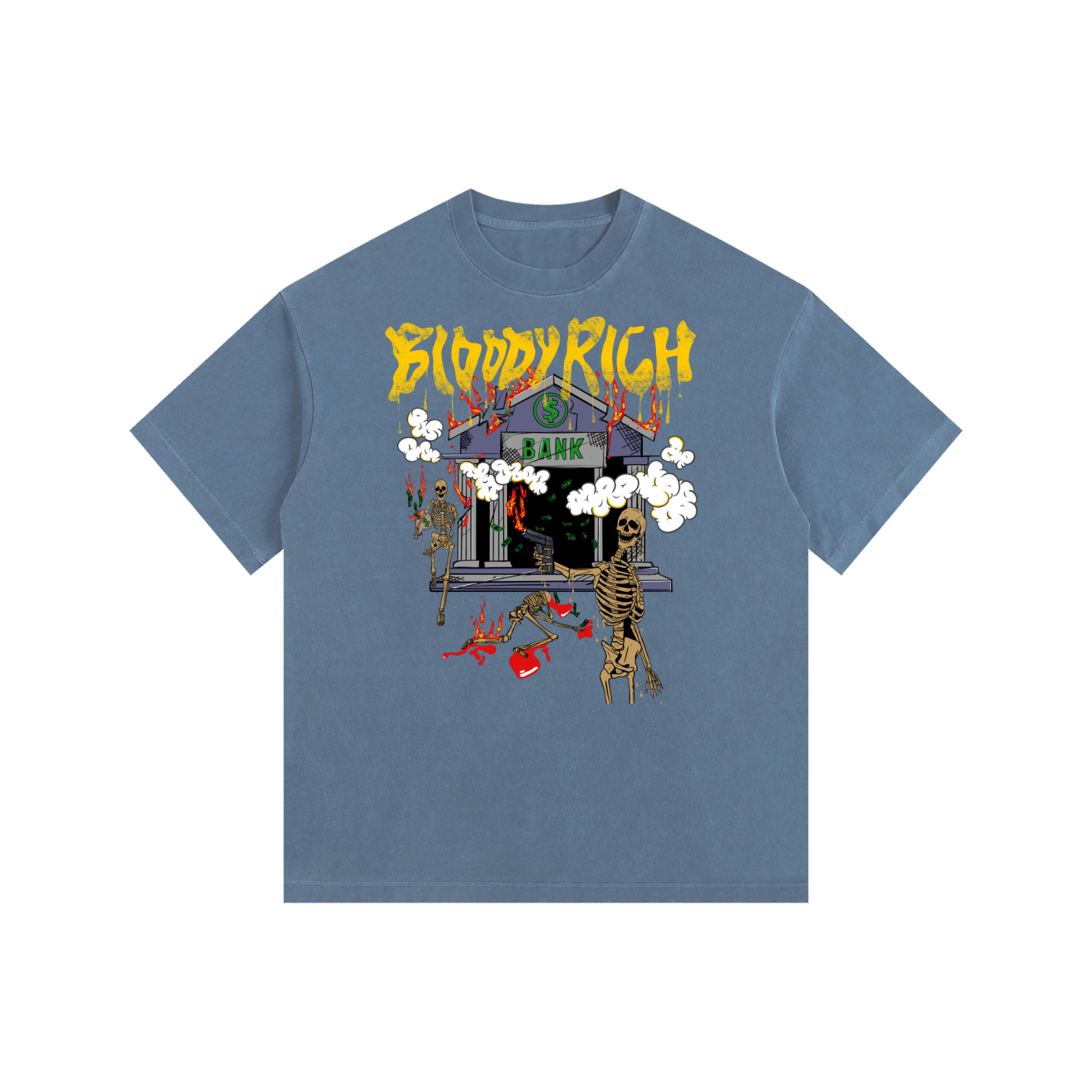 Vintage Washed Oversized Cotton T-Shirt