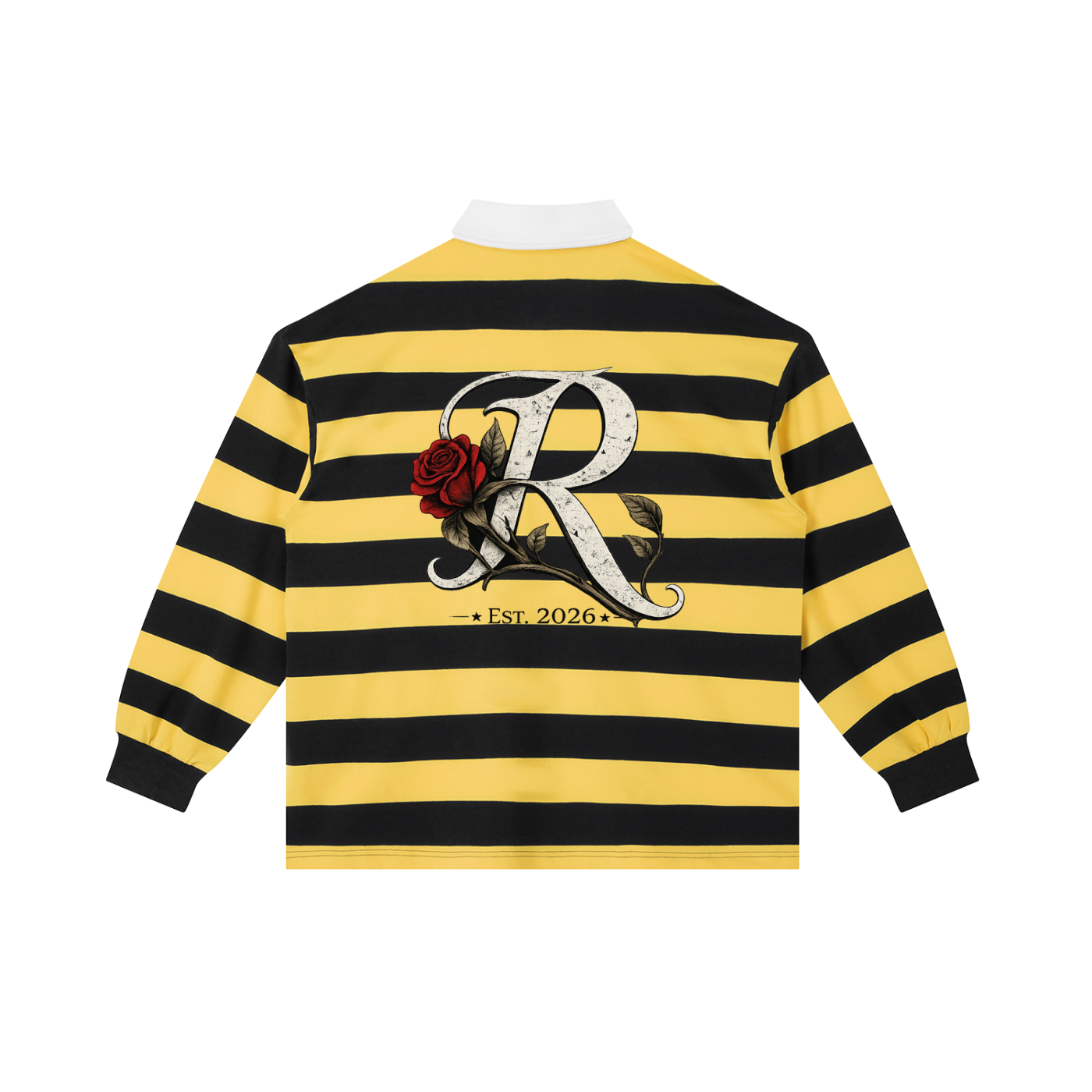 Color Block Stripe Polo Shirt