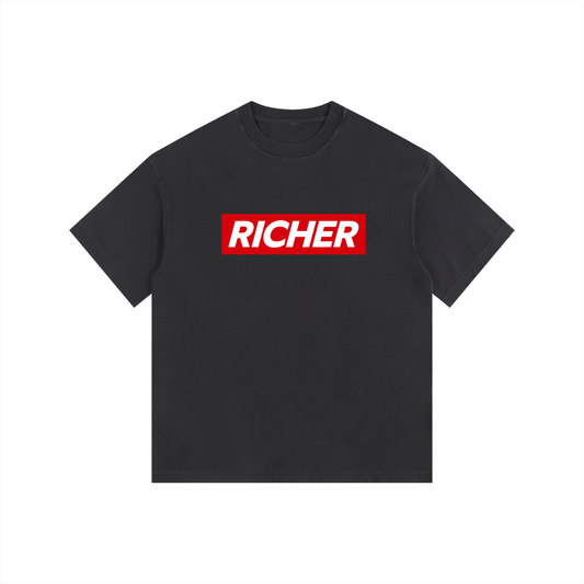 Vintage Washed Oversized Cotton T-Shirt