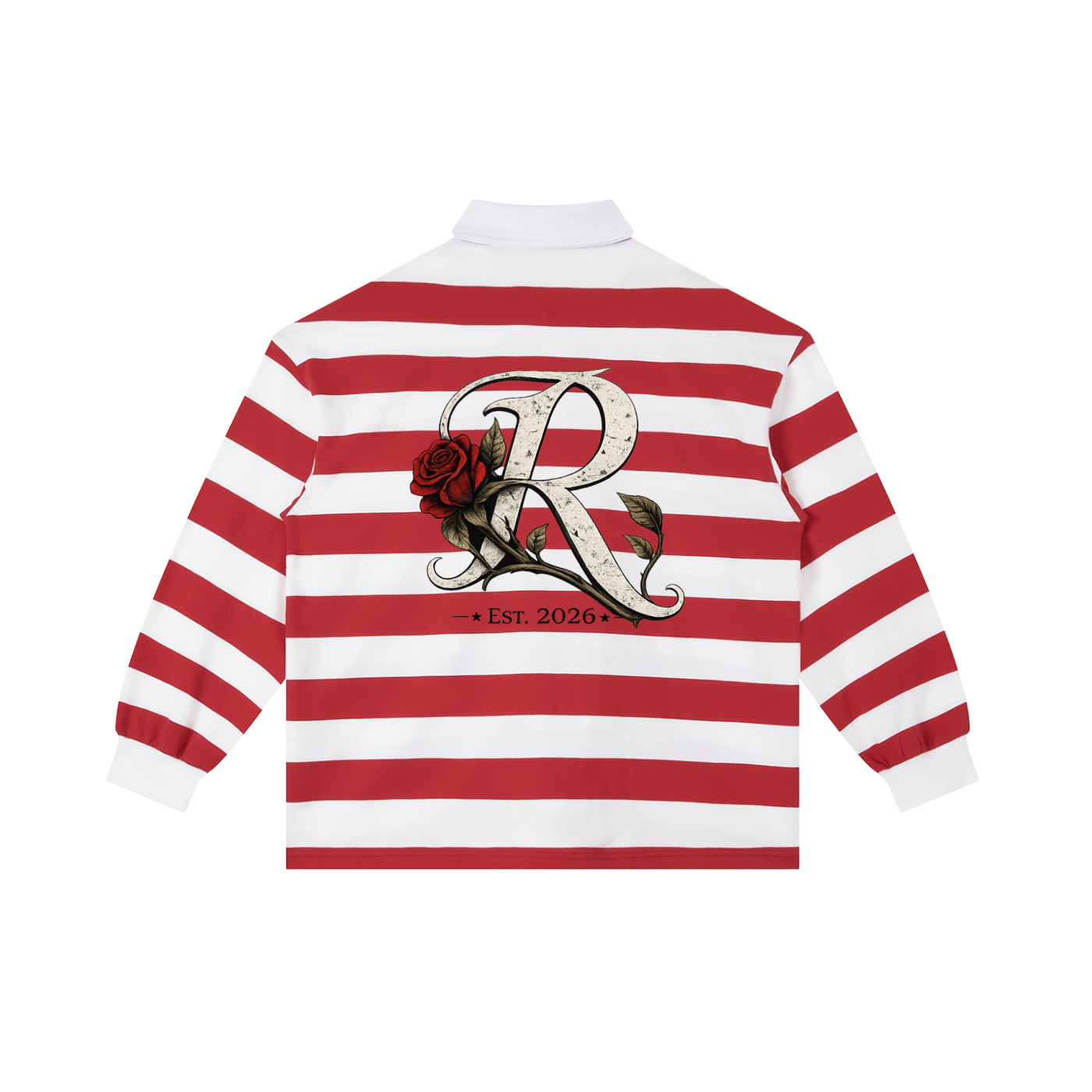 Color Block Stripe Polo Shirt