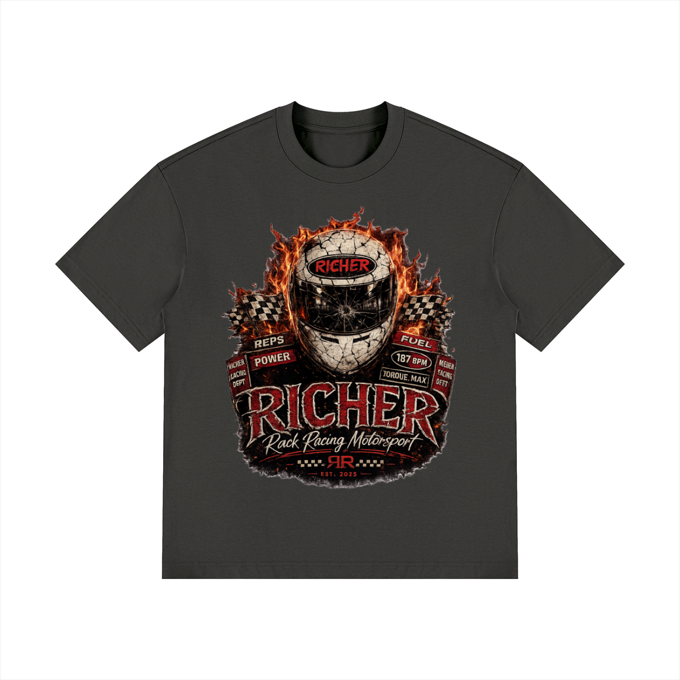Unisex Drop Shoulder Cotton T-Shirt