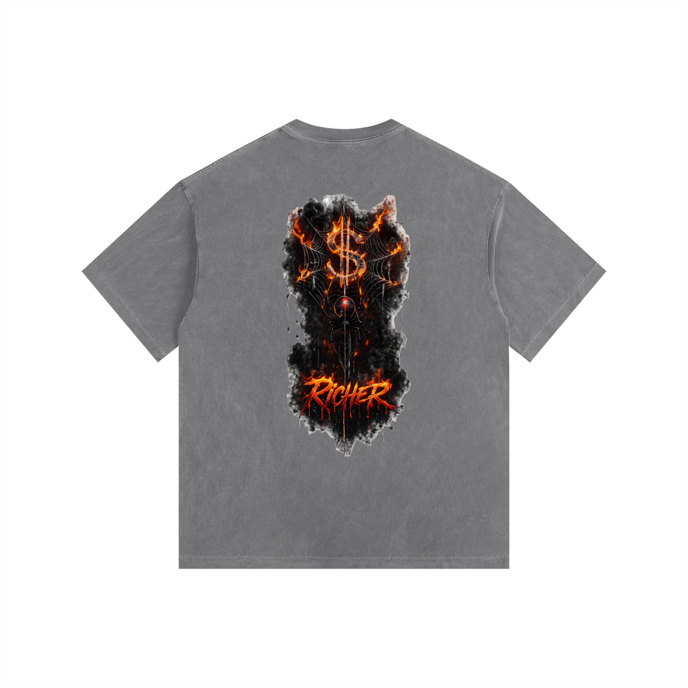 Vintage Washed Oversized Cotton T-Shirt