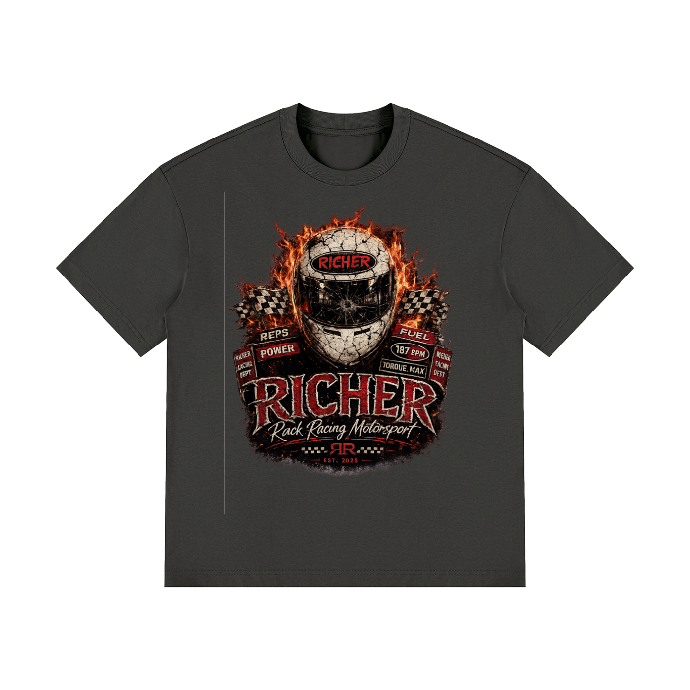 Unisex Drop Shoulder Cotton T-Shirt