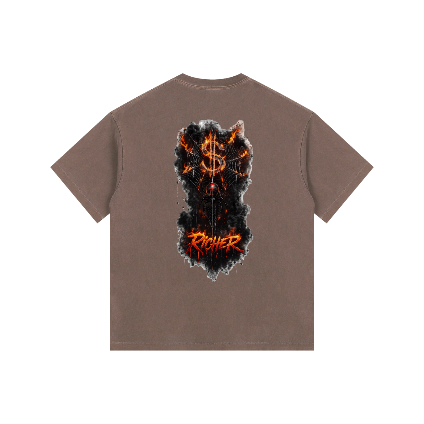 Vintage Washed Oversized Cotton T-Shirt