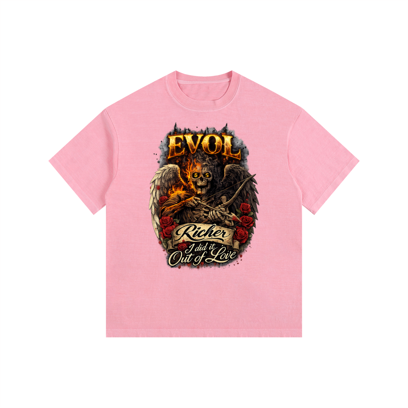 Vintage Washed Oversized Cotton T-Shirt