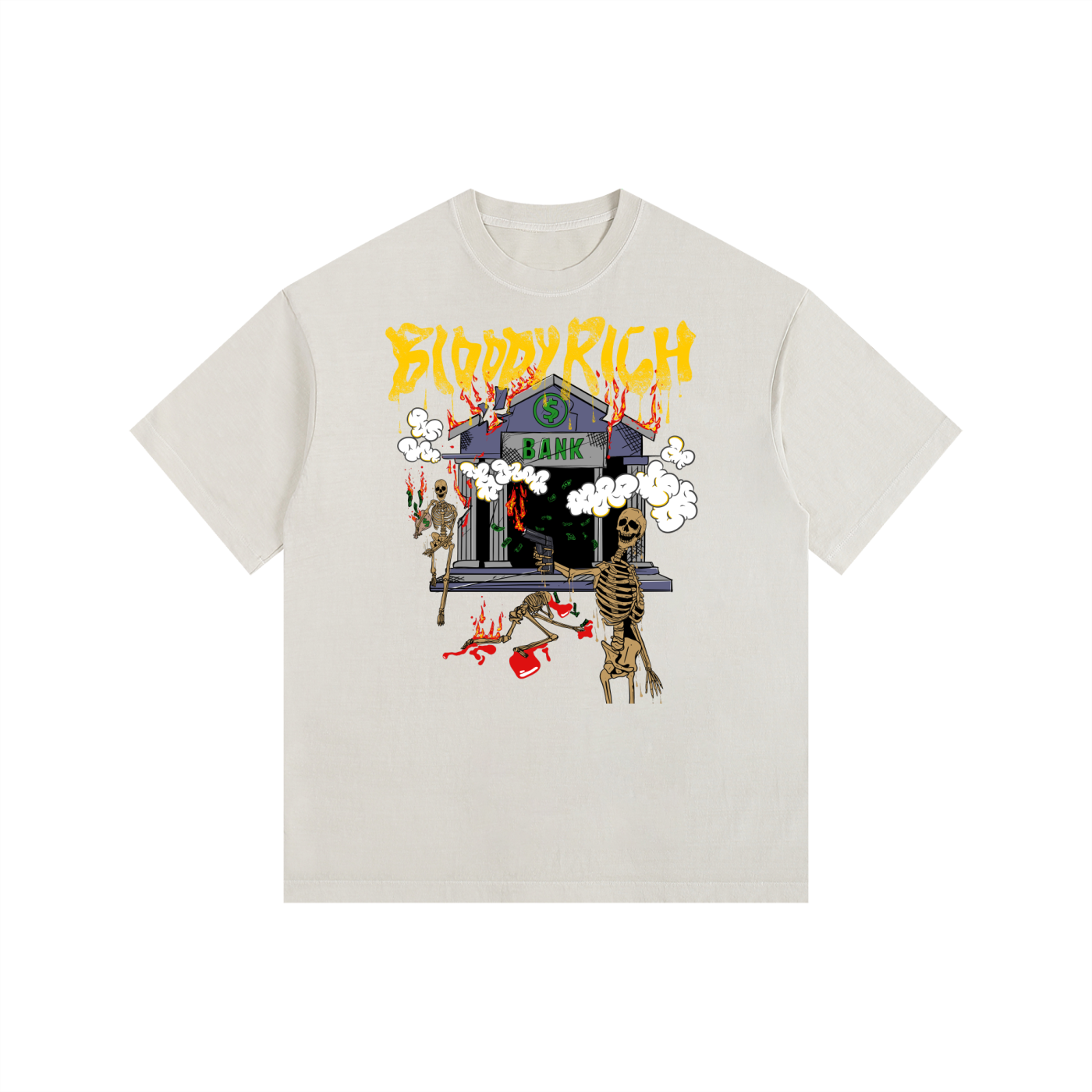 Vintage Washed Oversized Cotton T-Shirt