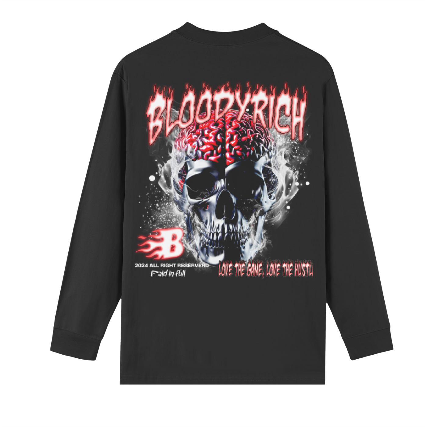 Paid In Full Drop Shoulder Long Sleeve Shirt