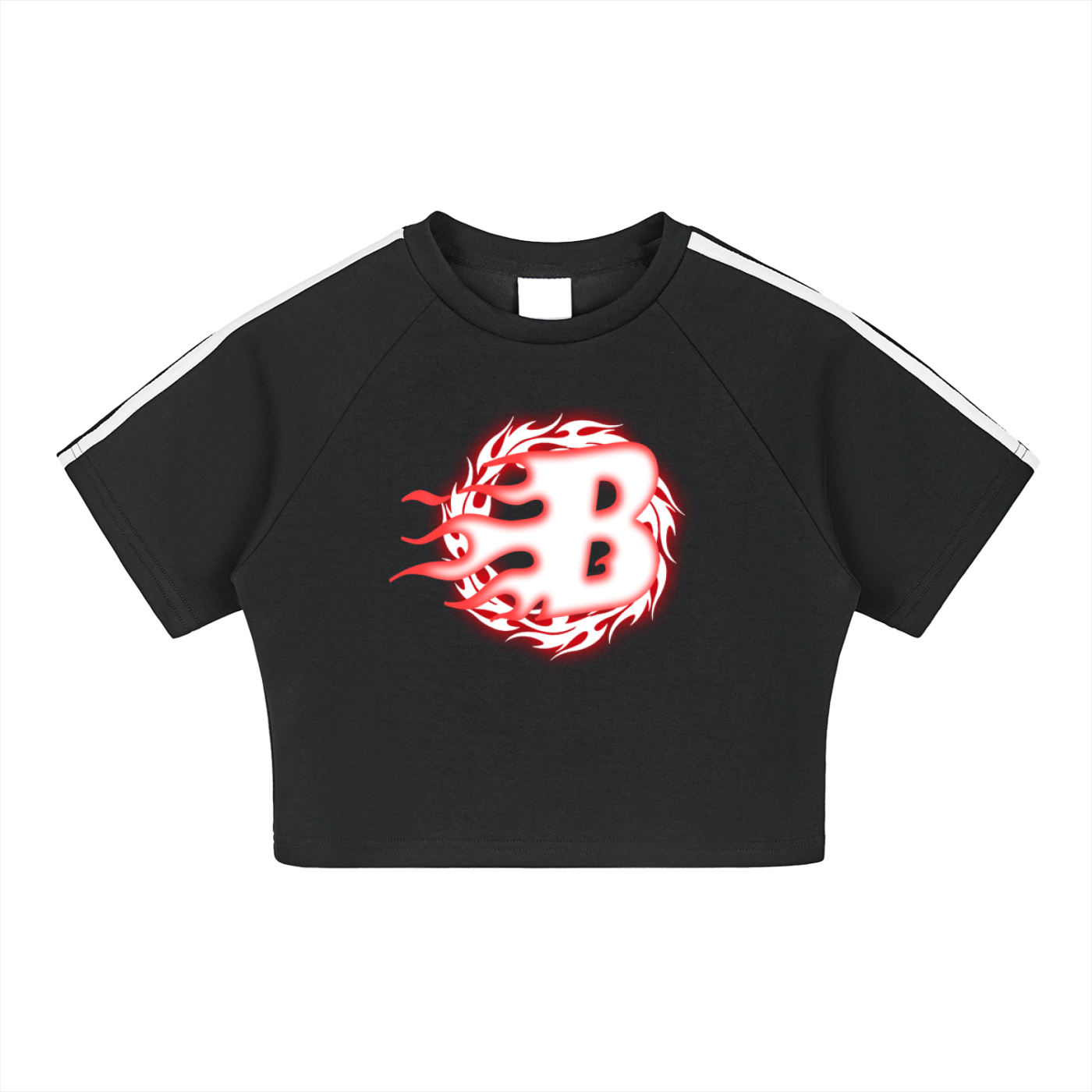 Taped Cooling Performance Crop Top