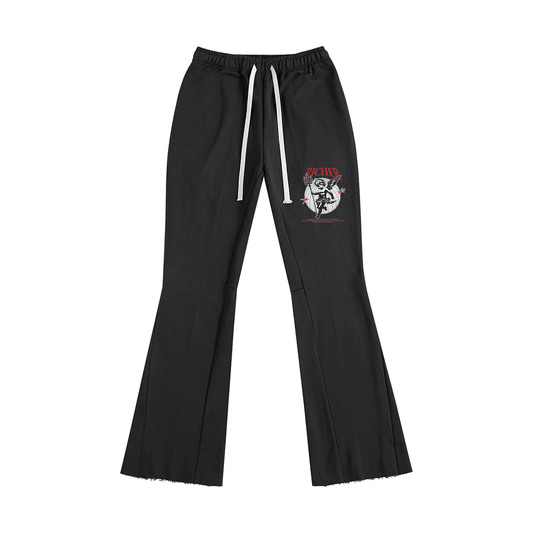Rich World Flared Sweatpants