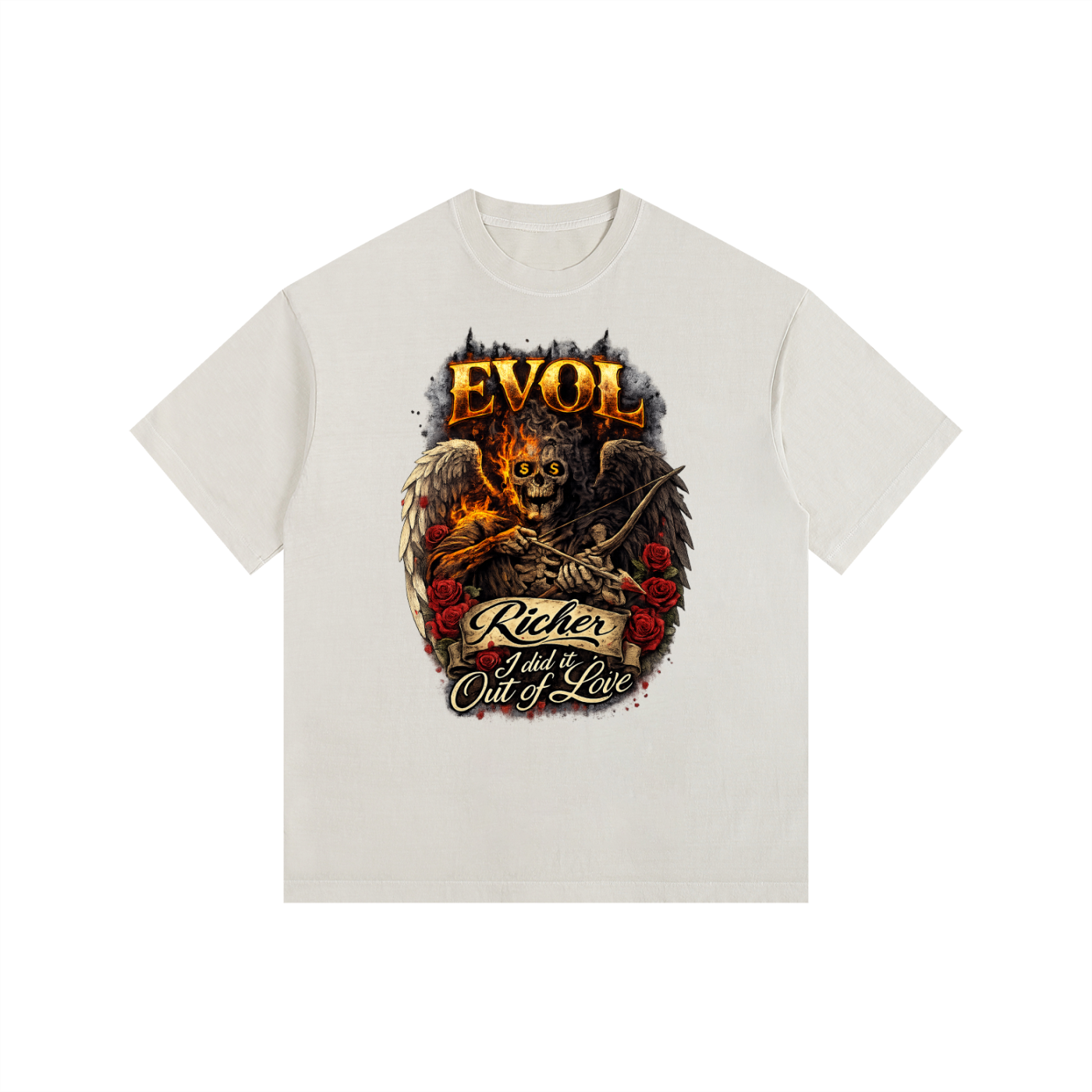 Vintage Washed Oversized Cotton T-Shirt