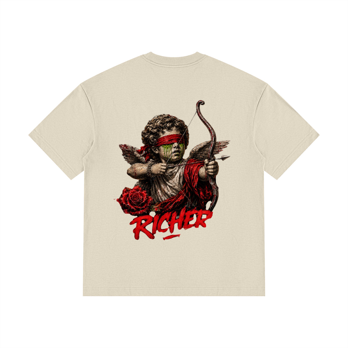 Unisex Drop Shoulder Cotton T-Shirt
