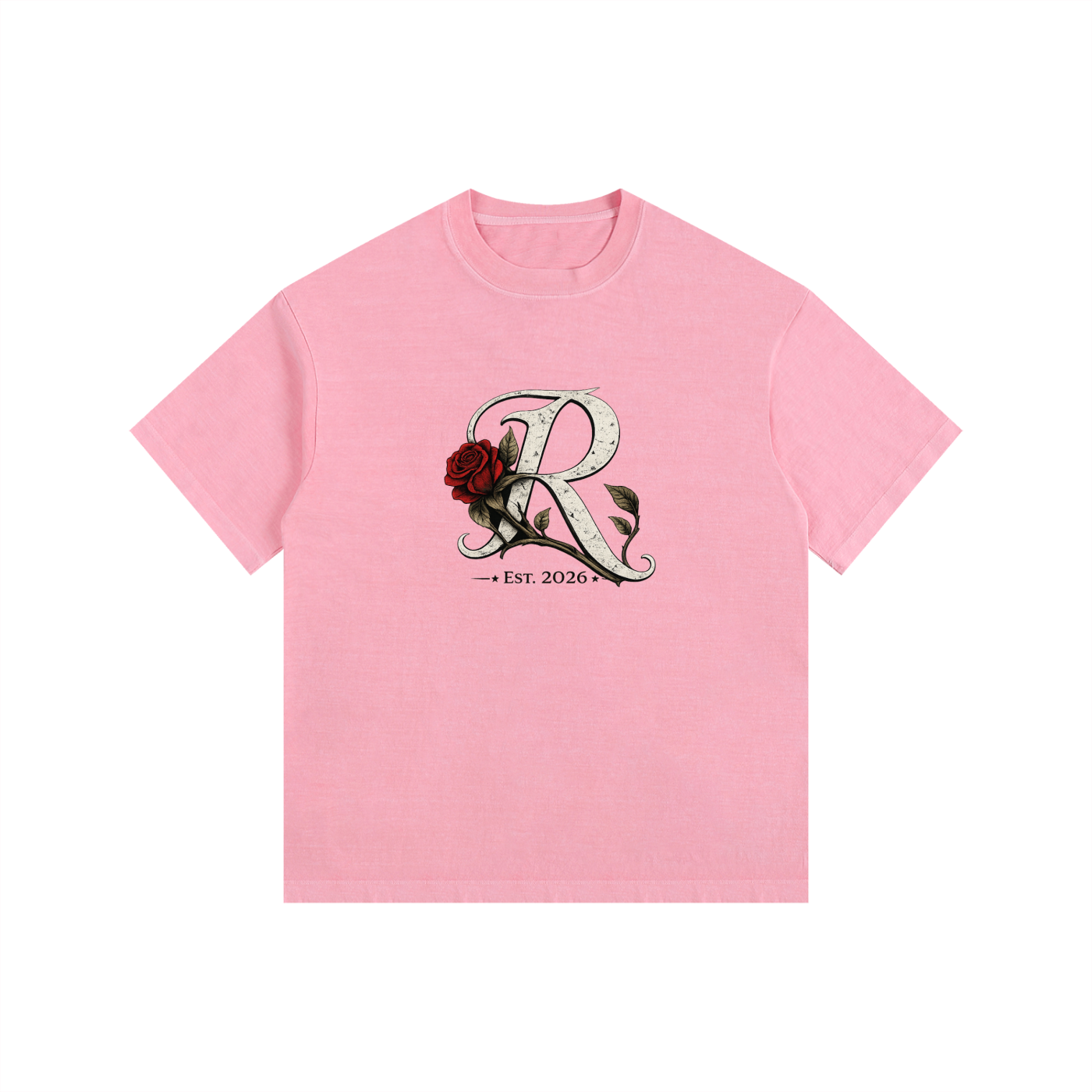 Vintage Washed Oversized Cotton T-Shirt