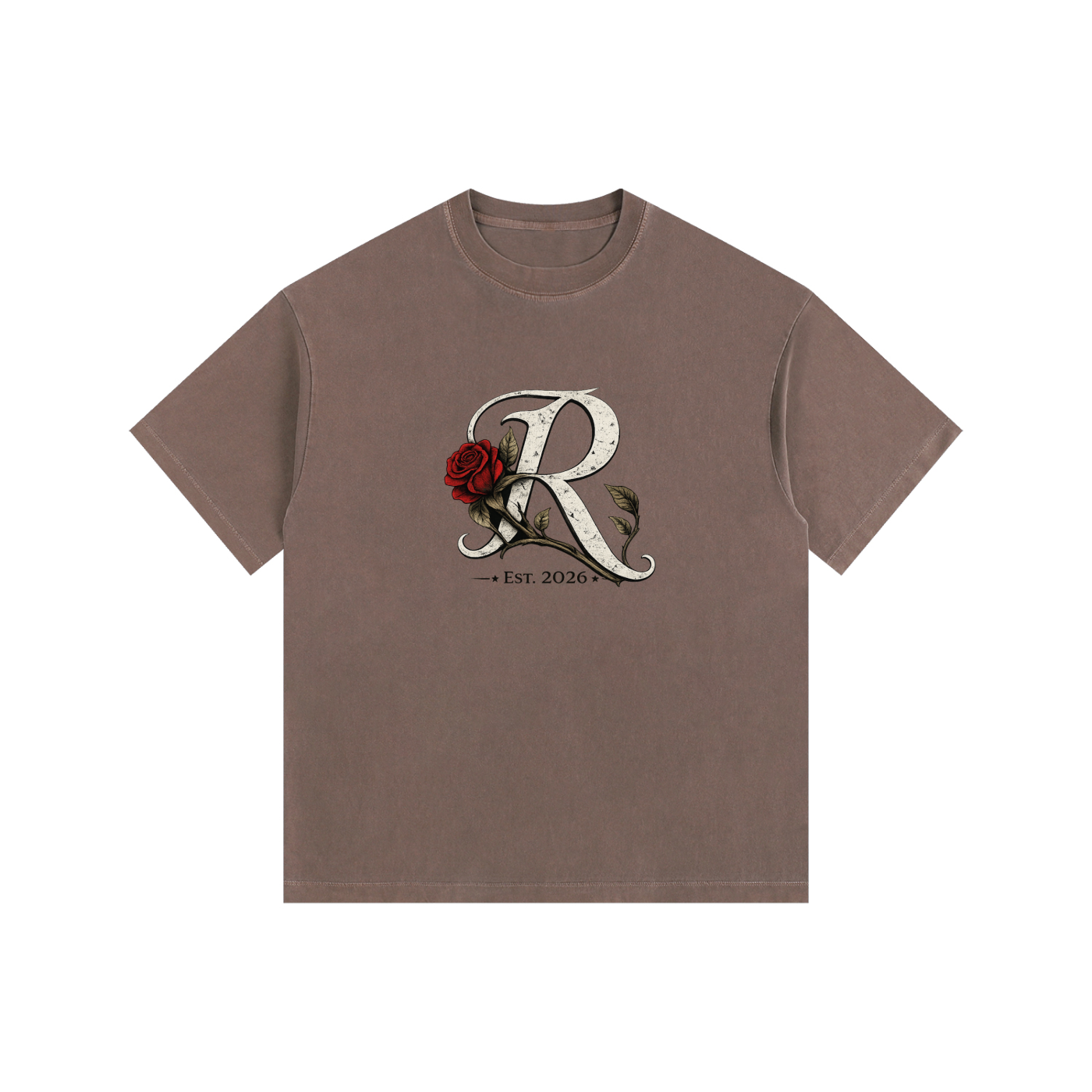 Vintage Washed Oversized Cotton T-Shirt