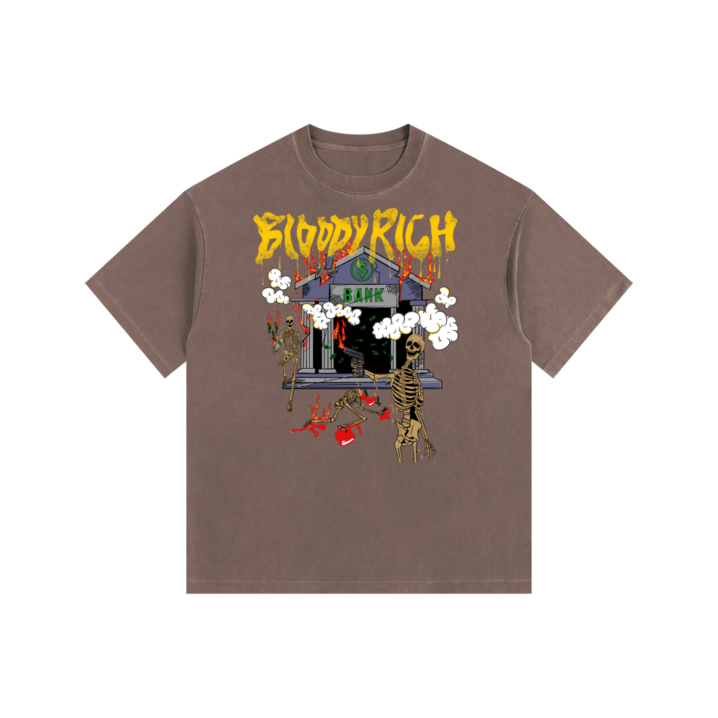 Vintage Washed Oversized Cotton T-Shirt