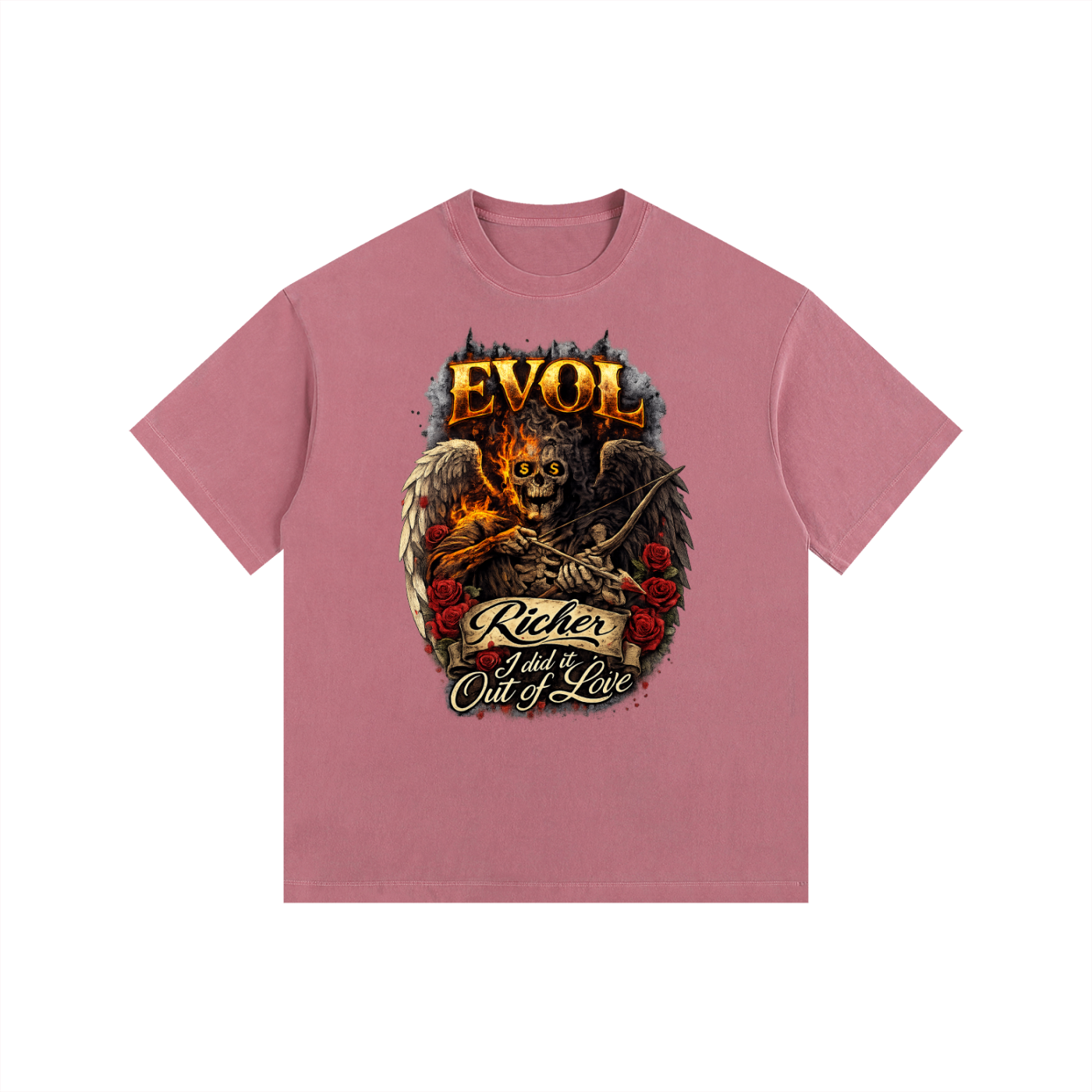 Vintage Washed Oversized Cotton T-Shirt