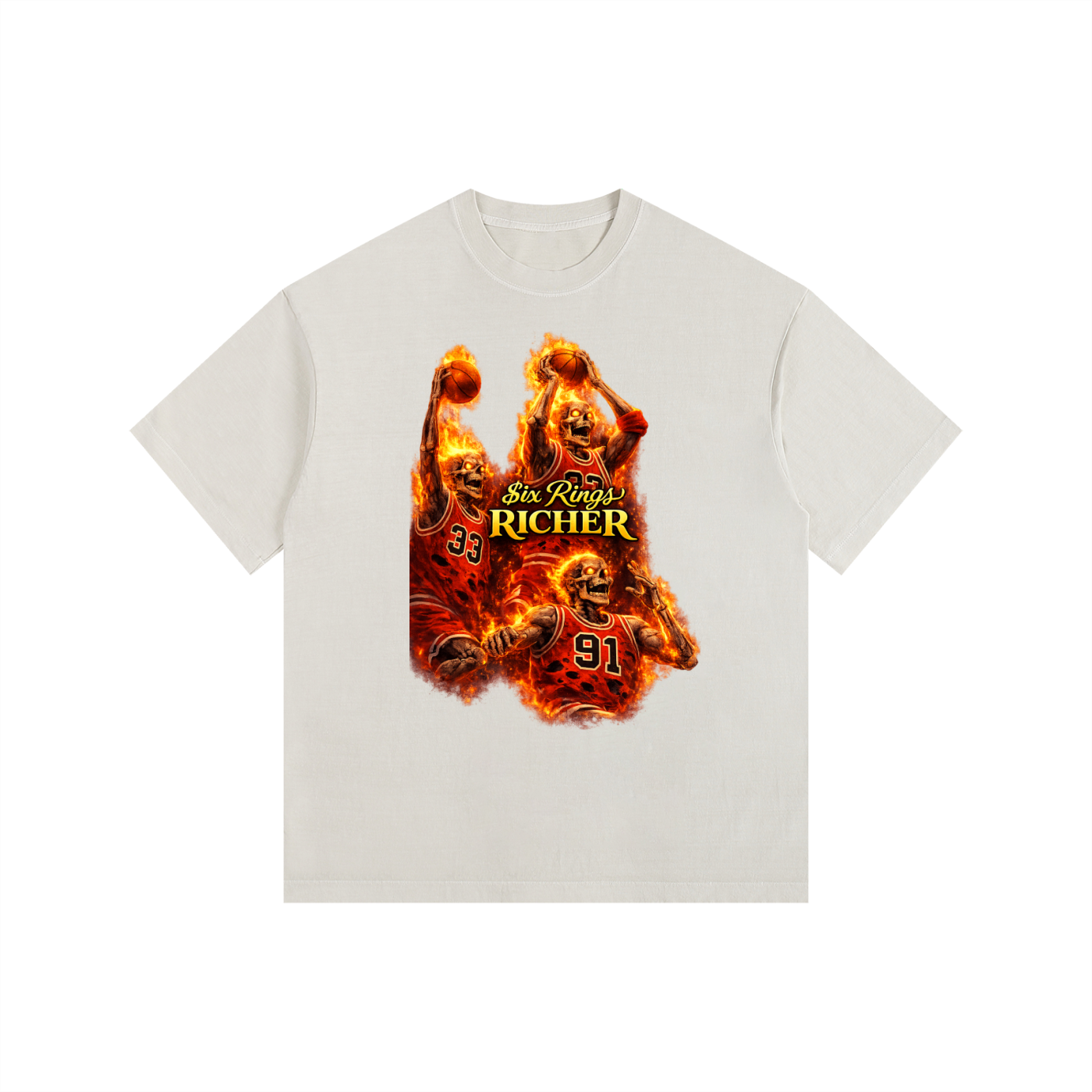 Vintage Washed Oversized Cotton T-Shirt