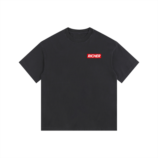 Vintage Washed Oversized Cotton T-Shirt