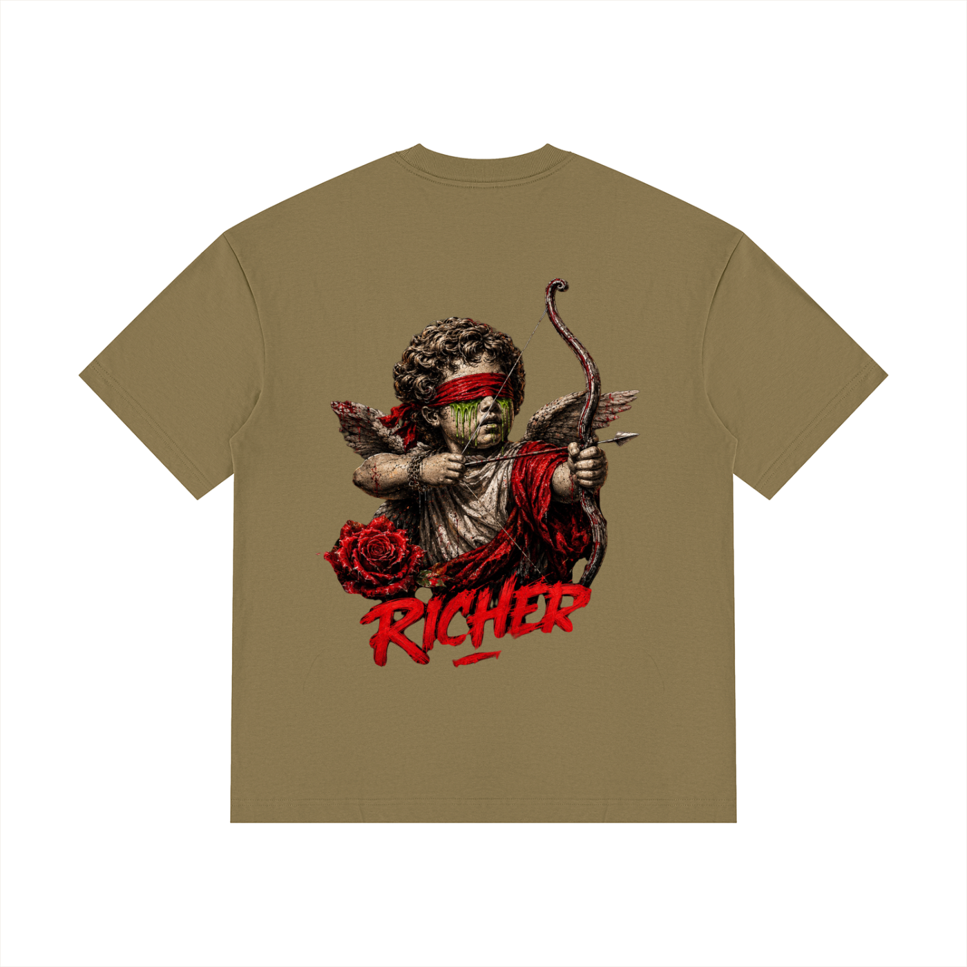 Unisex Drop Shoulder Cotton T-Shirt