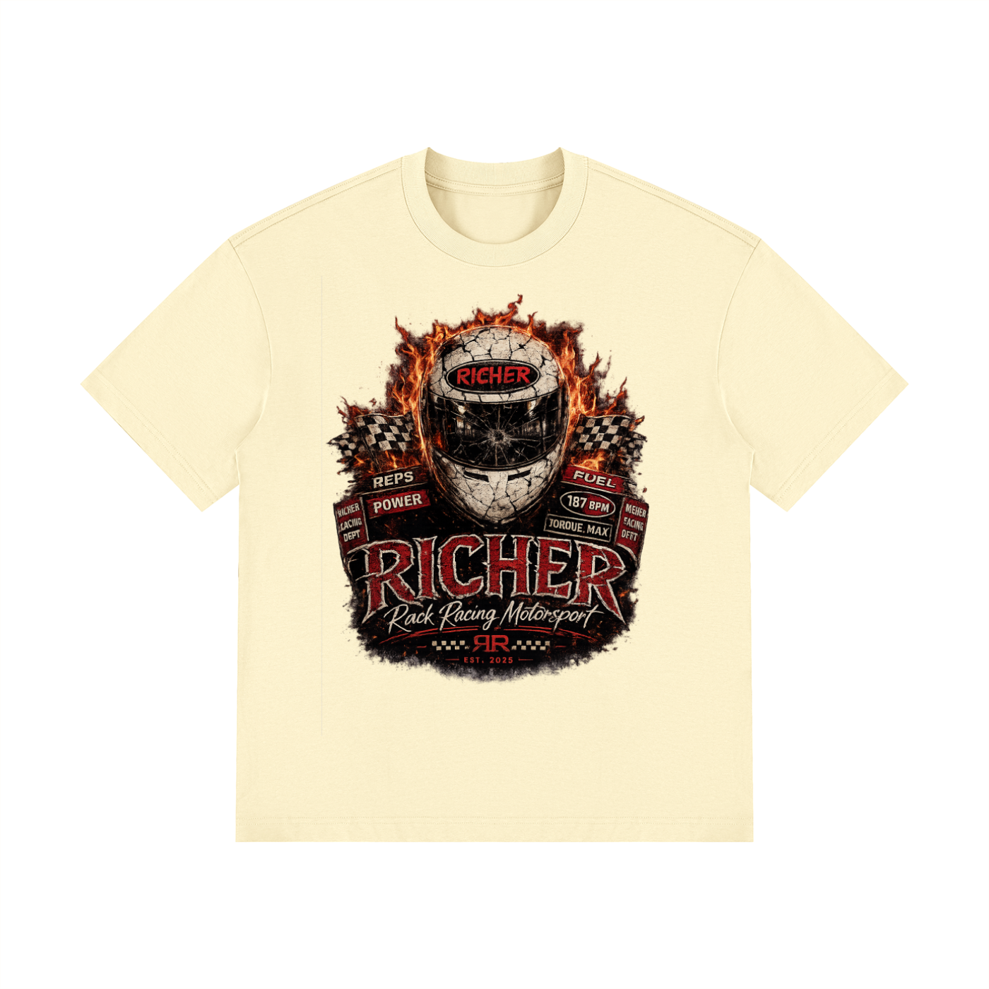 Unisex Drop Shoulder Cotton T-Shirt