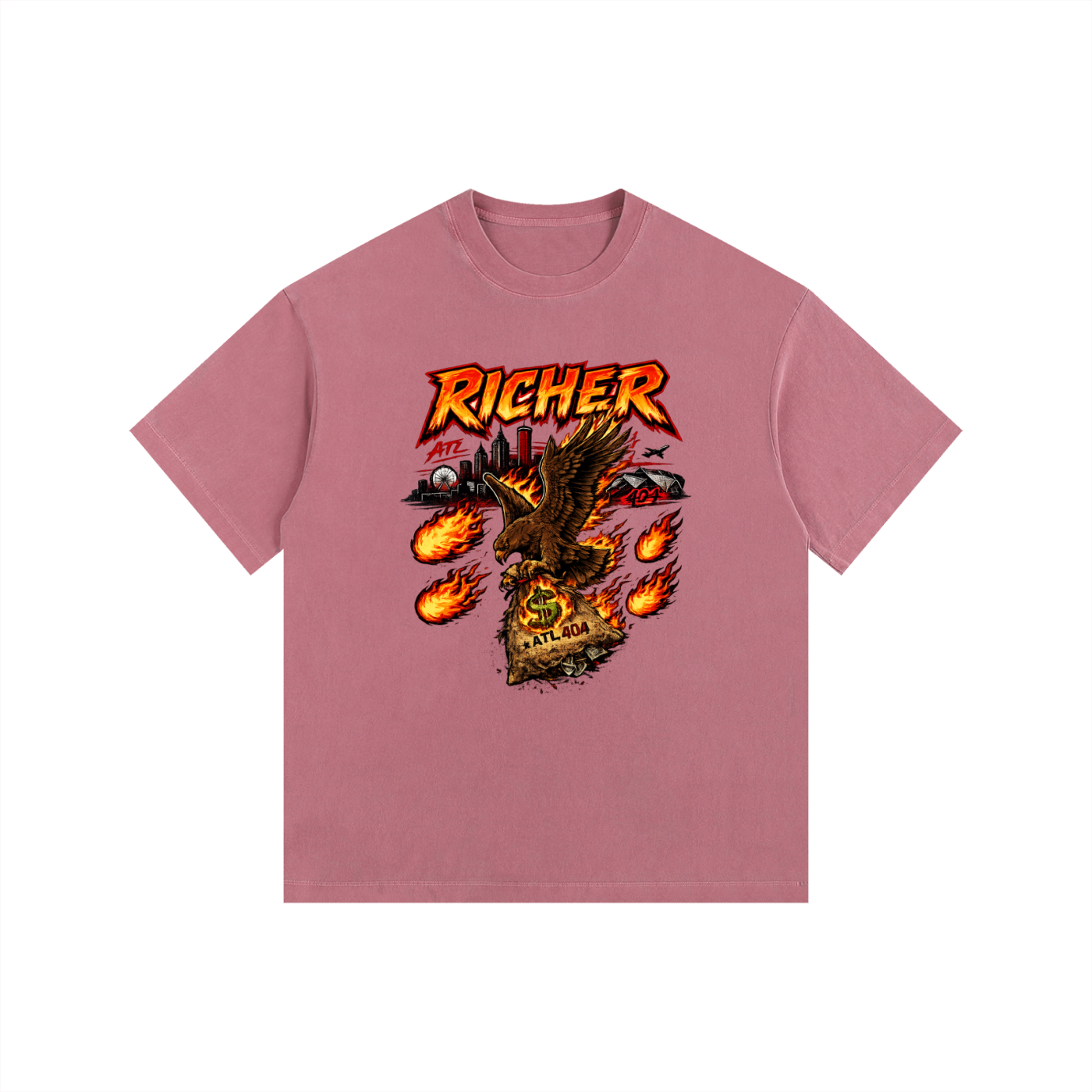 Vintage Washed Oversized Cotton T-Shirt