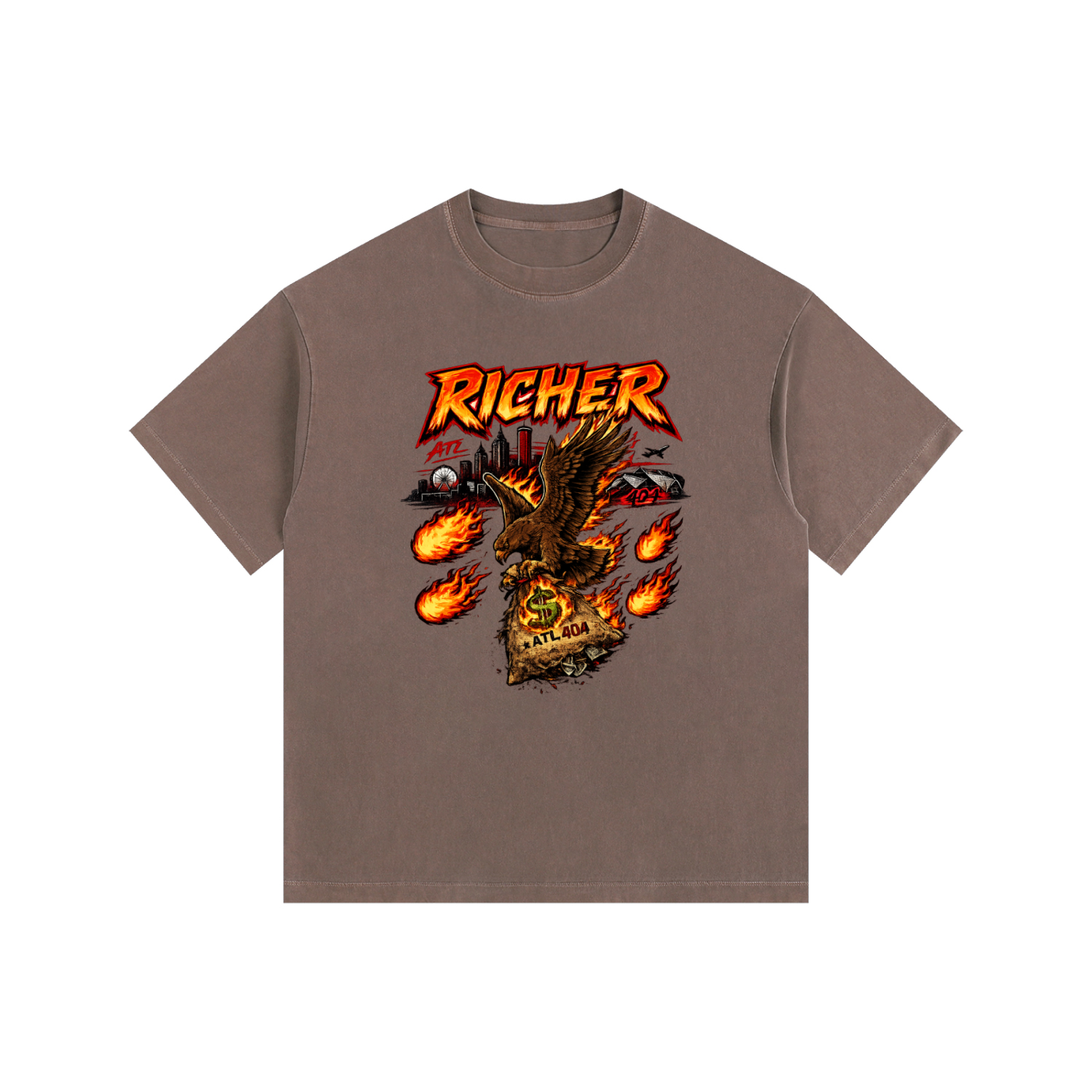 Vintage Washed Oversized Cotton T-Shirt