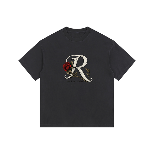 Vintage Washed Oversized Cotton T-Shirt