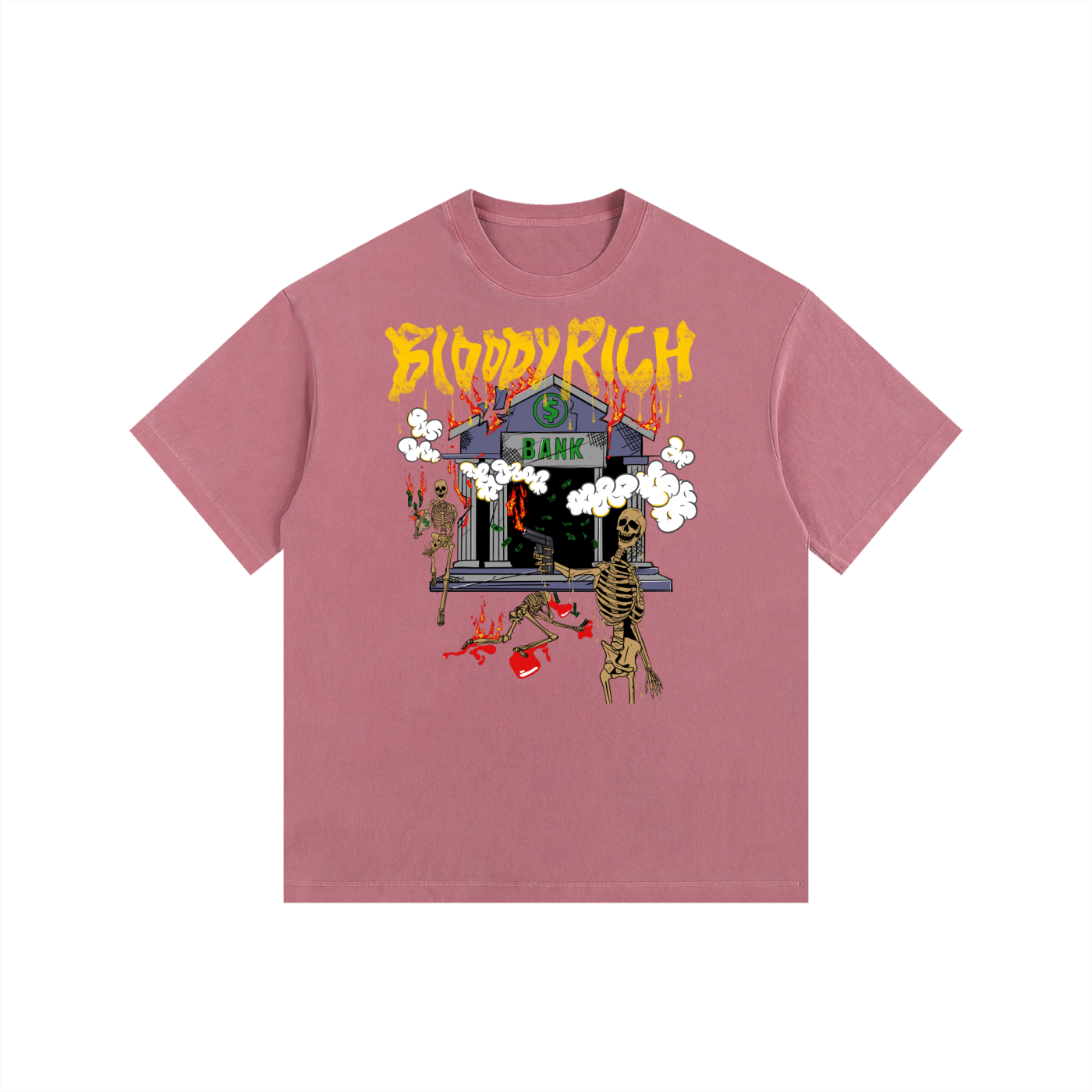 Vintage Washed Oversized Cotton T-Shirt