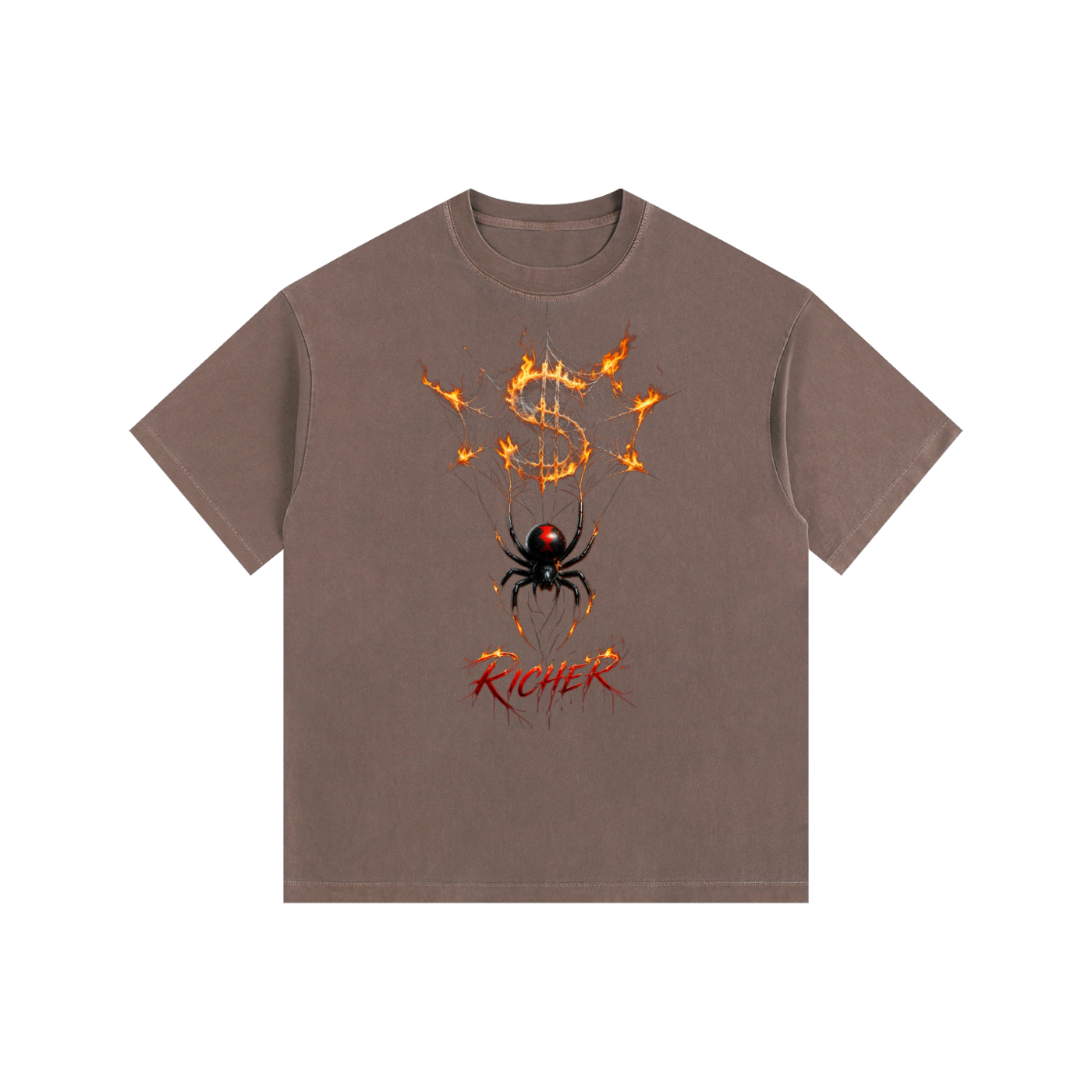 Vintage Washed Oversized Cotton T-Shirt
