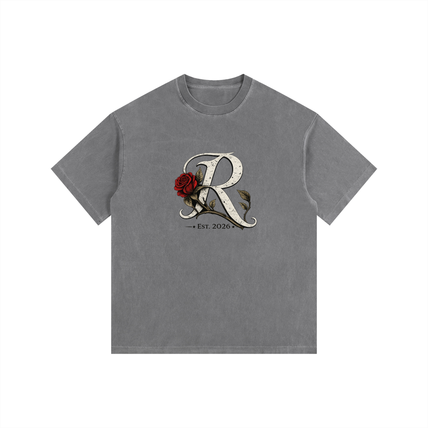 Vintage Washed Oversized Cotton T-Shirt