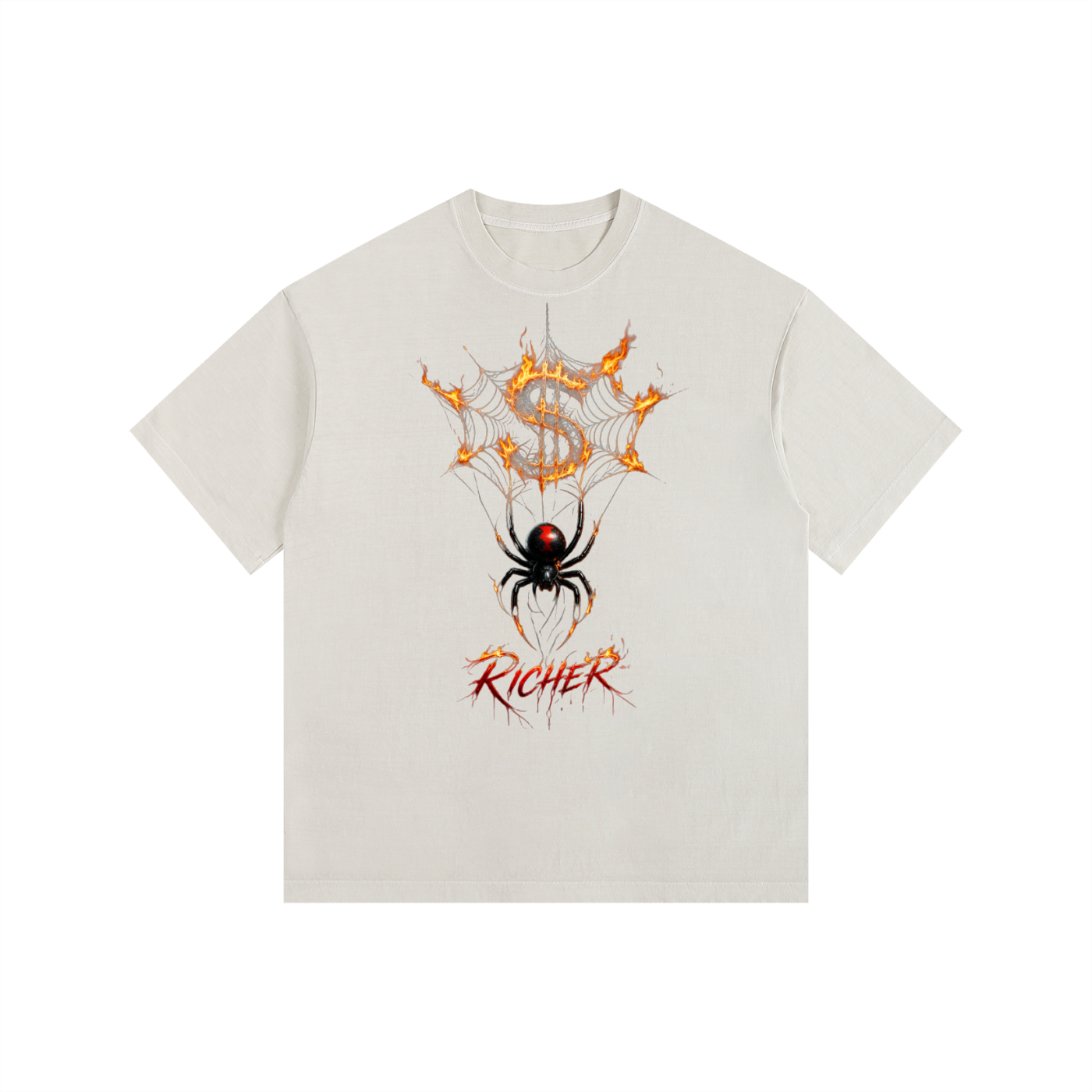Vintage Washed Oversized Cotton T-Shirt
