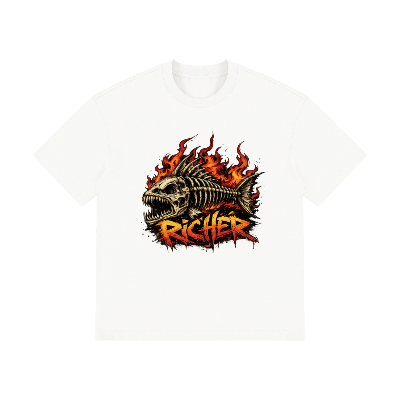 Unisex Drop Shoulder Cotton T-Shirt