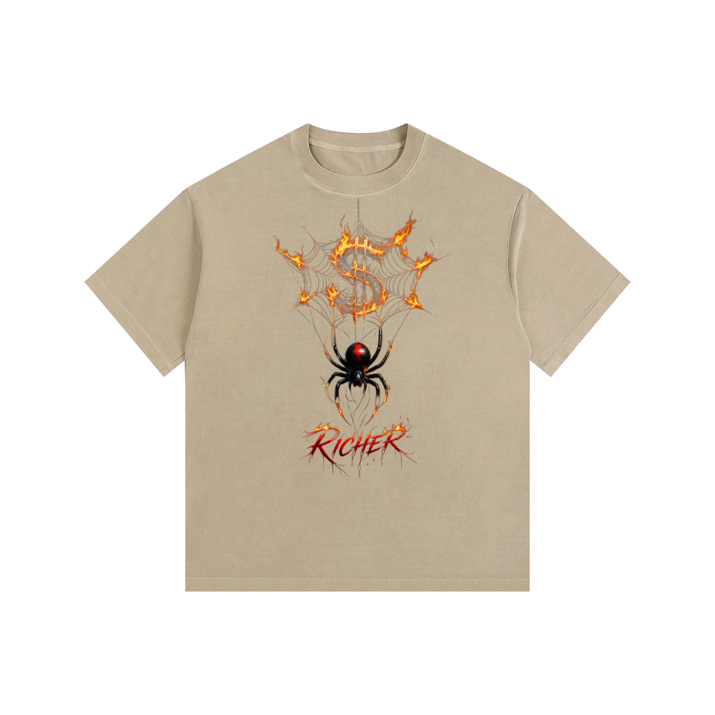 Vintage Washed Oversized Cotton T-Shirt