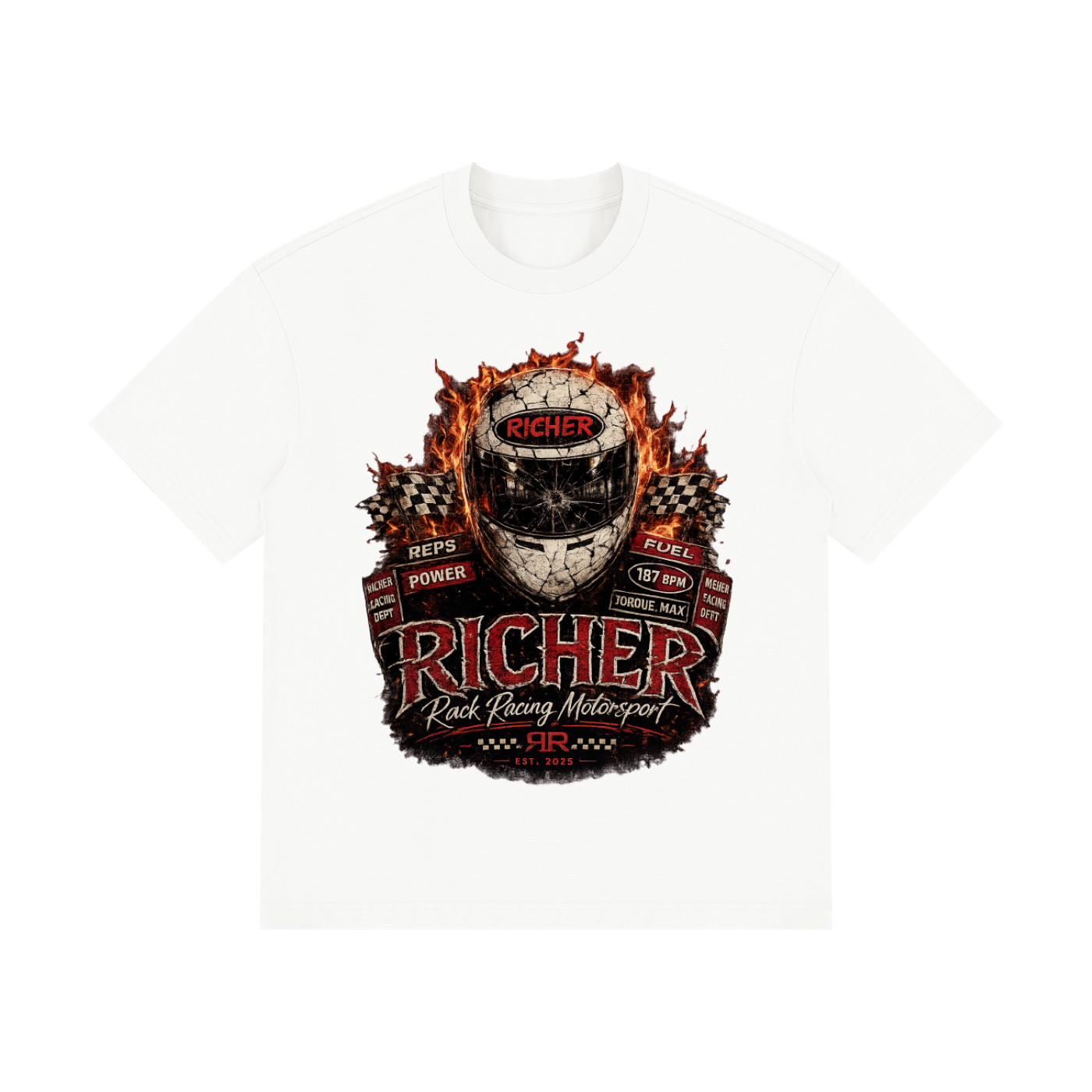 Unisex Drop Shoulder Cotton T-Shirt