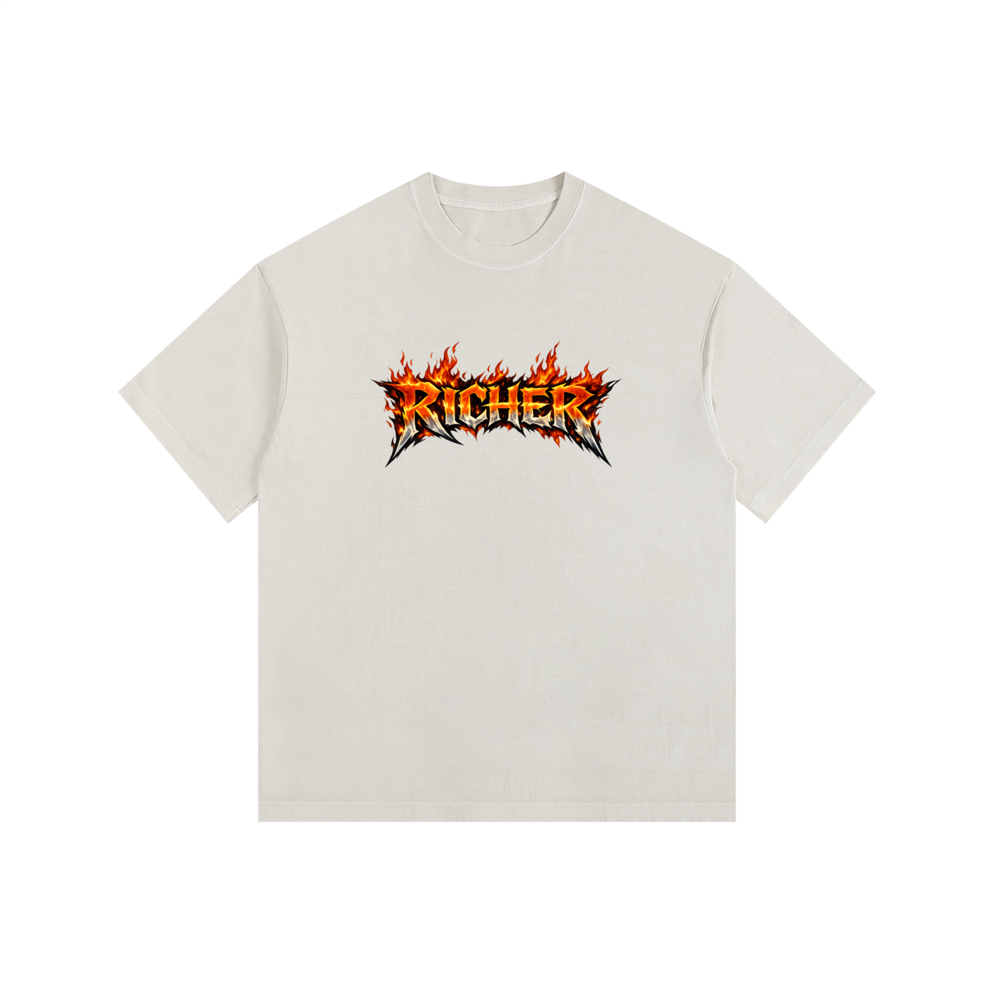 Vintage Washed Oversized Cotton T-Shirt