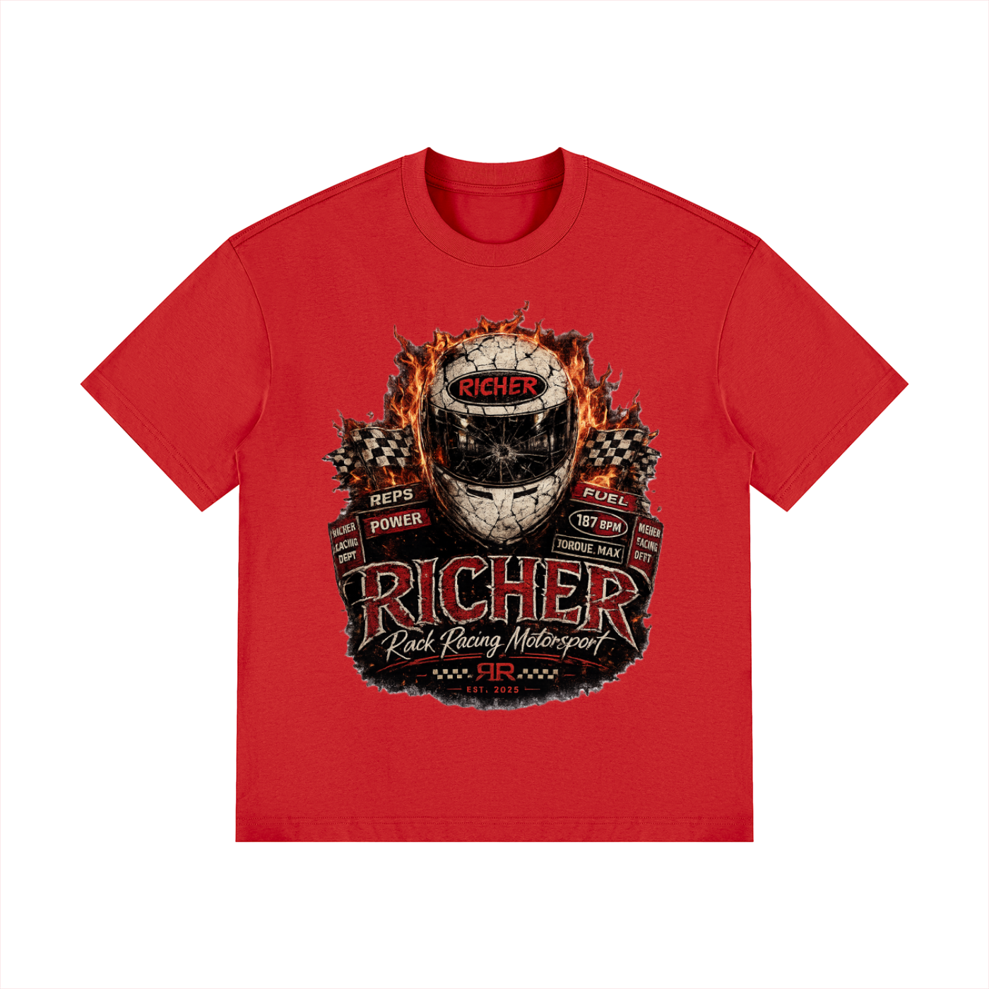 Unisex Drop Shoulder Cotton T-Shirt