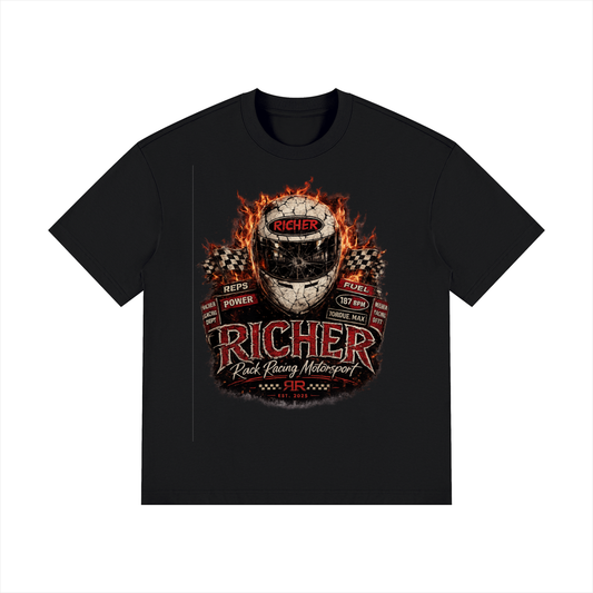 Unisex Drop Shoulder Cotton T-Shirt
