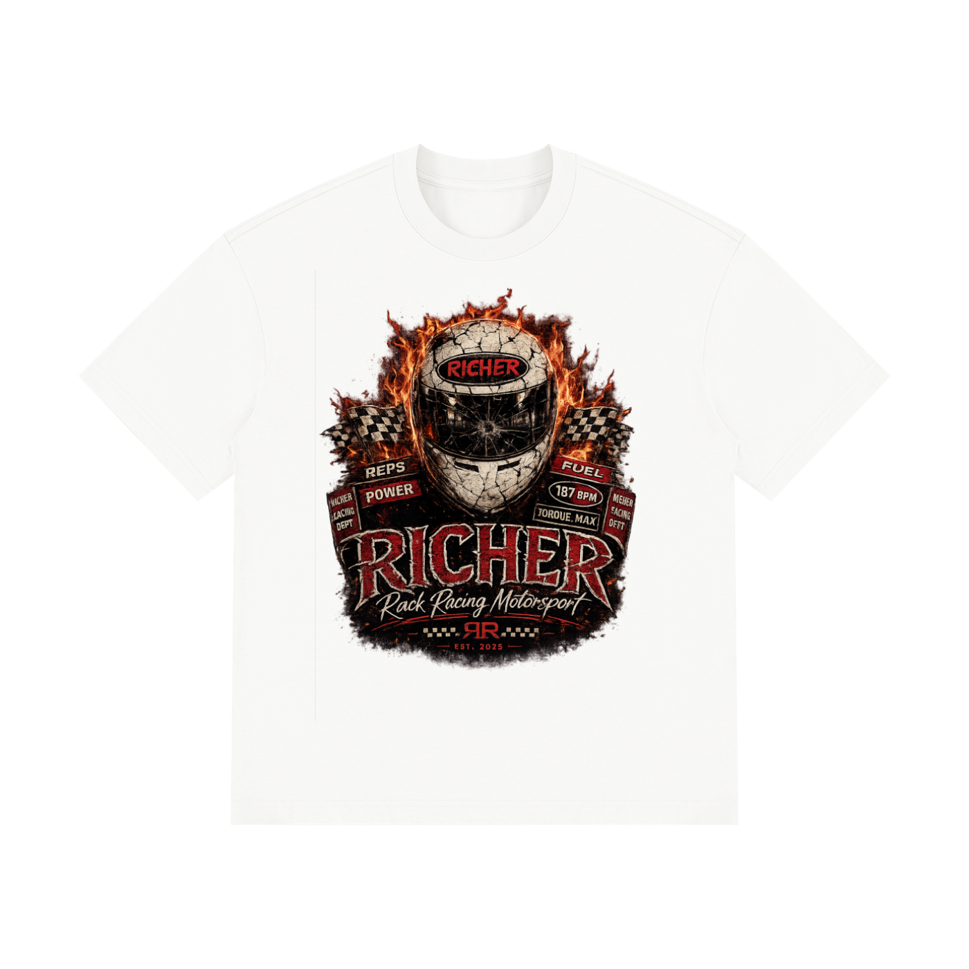 Unisex Drop Shoulder Cotton T-Shirt