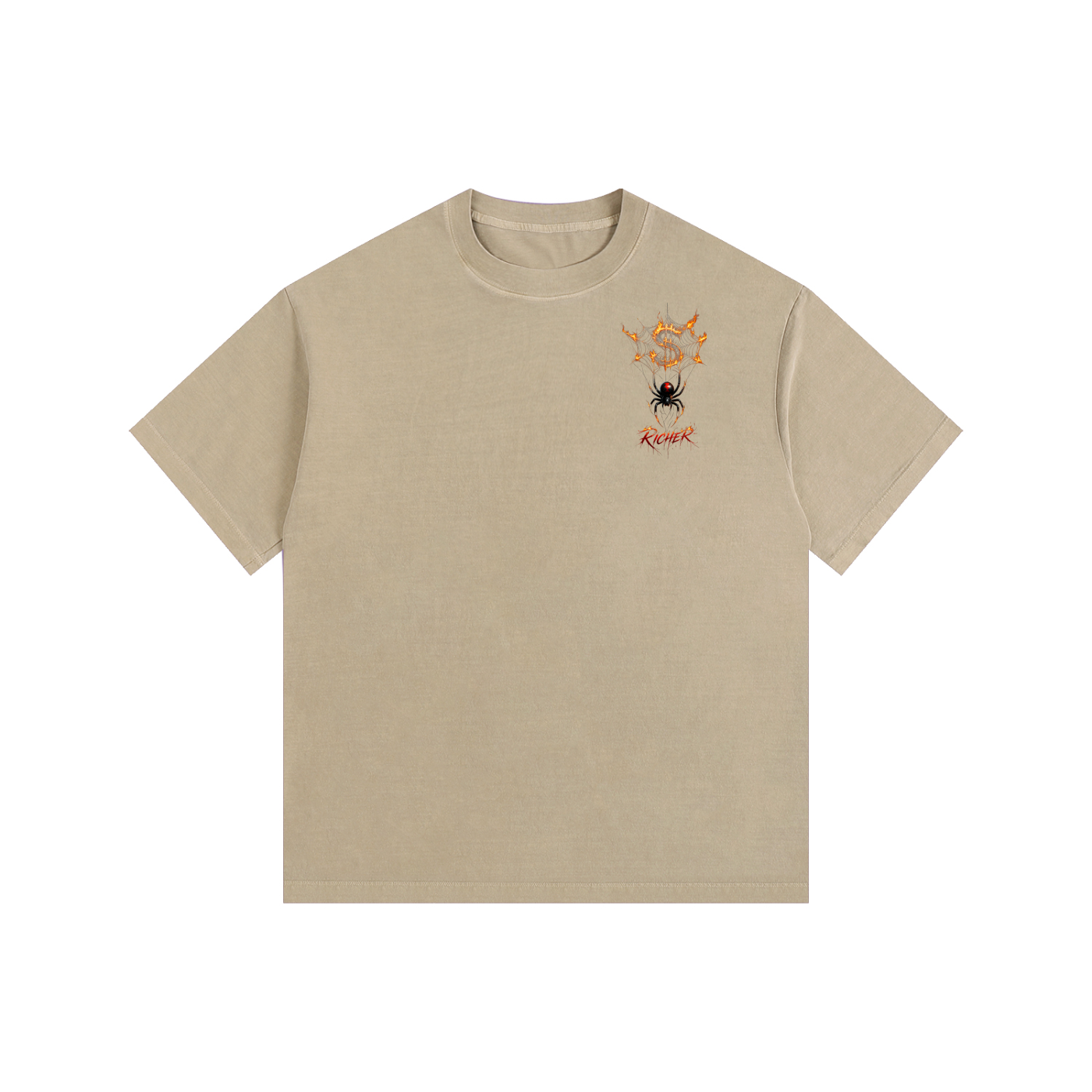 Vintage Washed Oversized Cotton T-Shirt