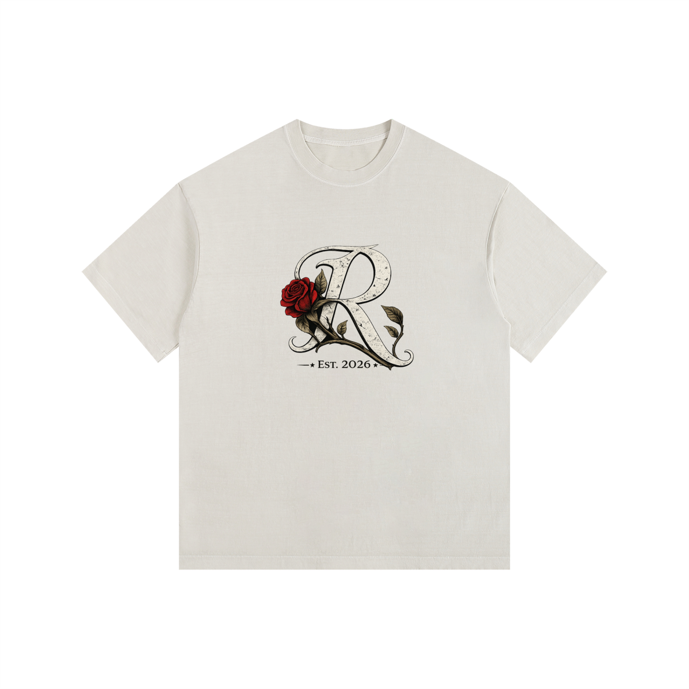 Vintage Washed Oversized Cotton T-Shirt